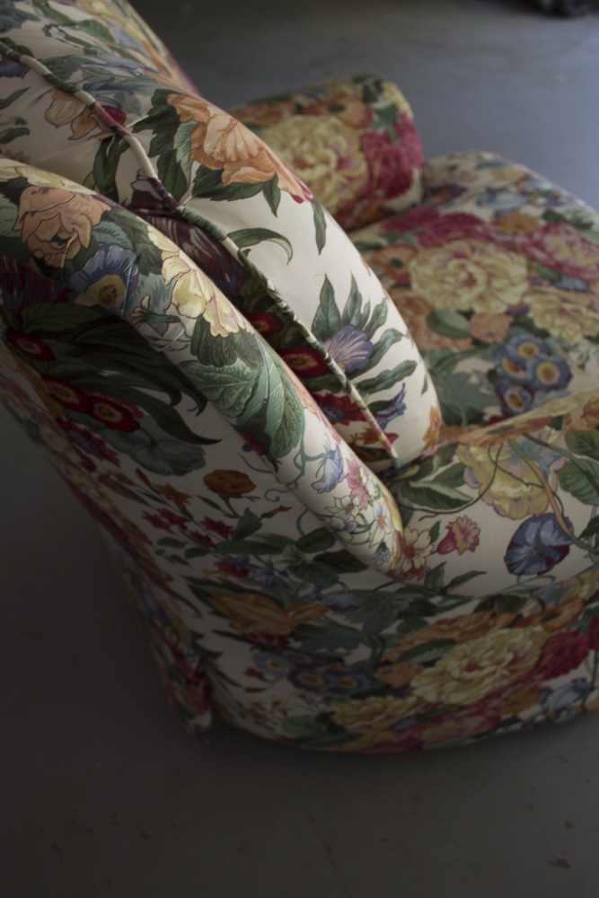 Jessica Charles Floral Patterned Armchair