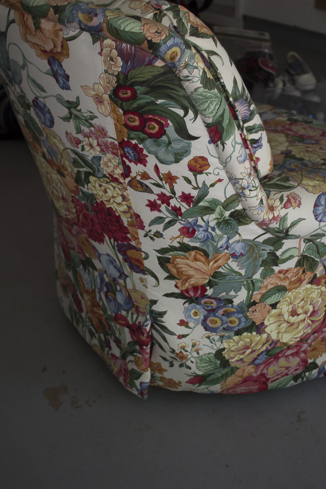 Jessica Charles Floral Patterned Armchair