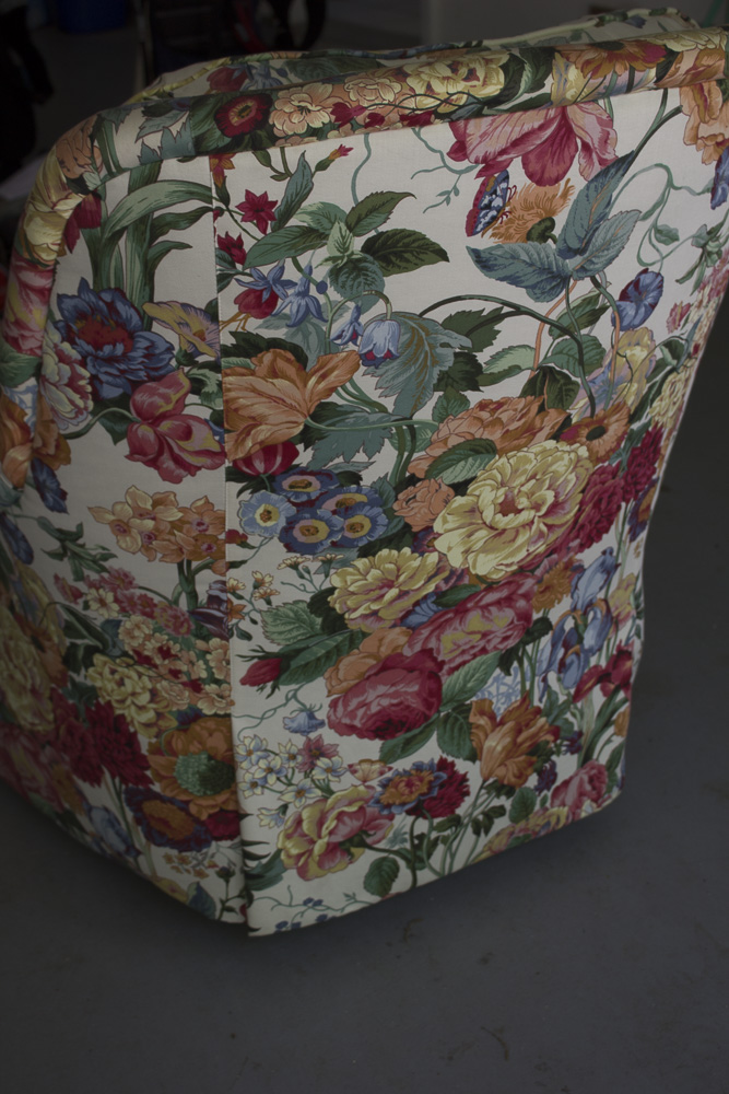 Jessica Charles Floral Patterned Armchair