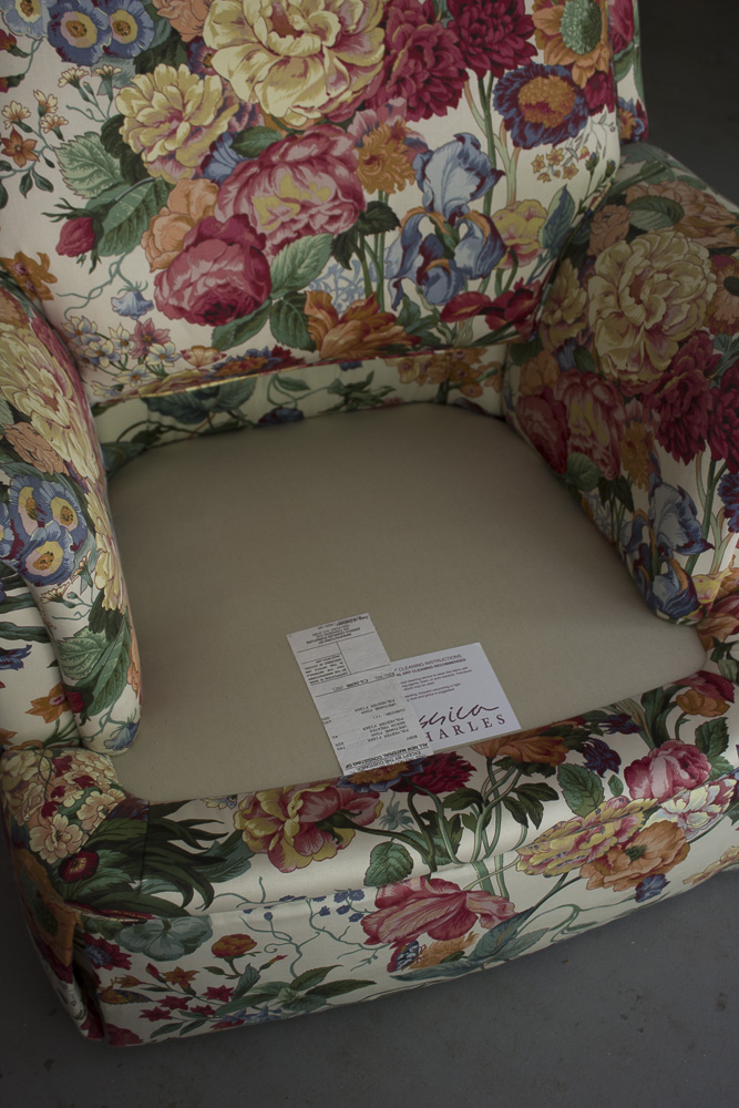 Jessica Charles Floral Patterned Armchair