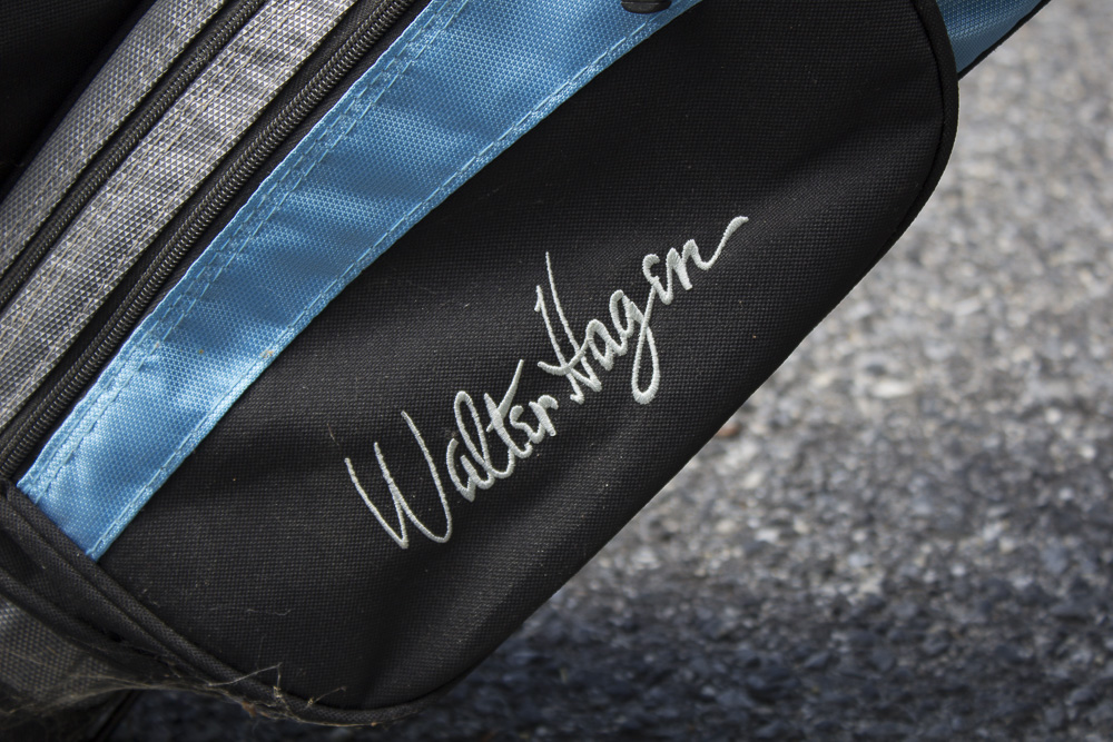 Set of Walter Hagen Golf Clubs With Bag