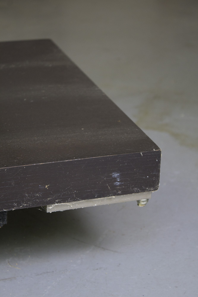 Modernist Glass Top Coffee Table