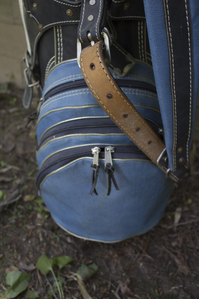 Spalding, Titlelist, and Wilson Golf Clubs and Golf Bag