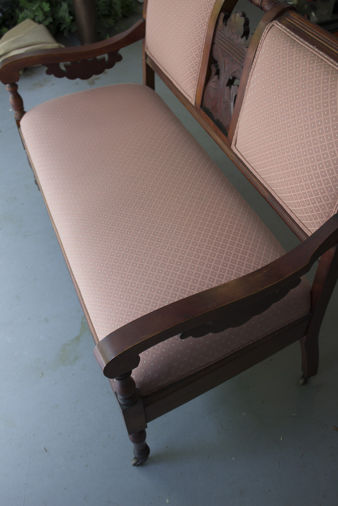 Antique Eastlake Style Settee