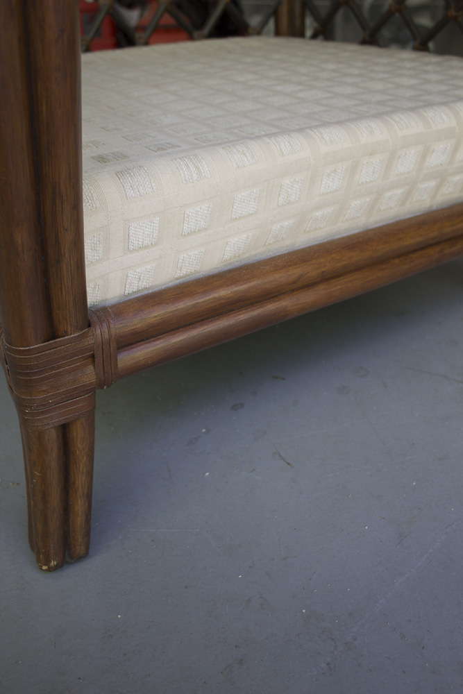 Harden Furniture Bentwood Rattan Armchair