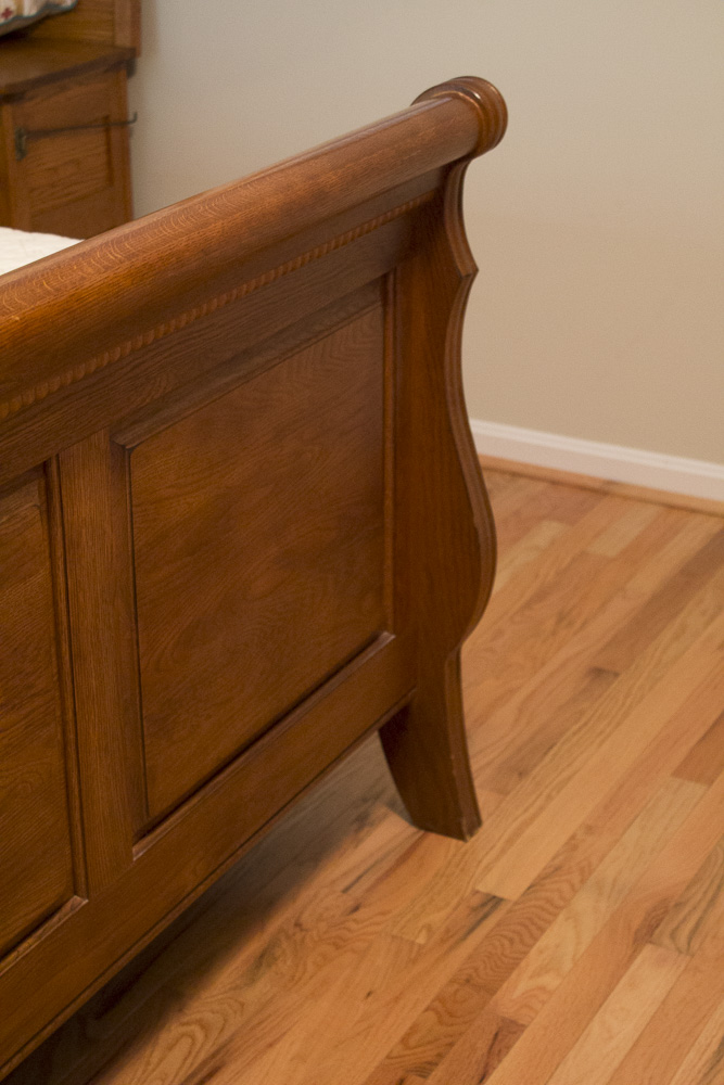 King Size Sleigh Bed Frame