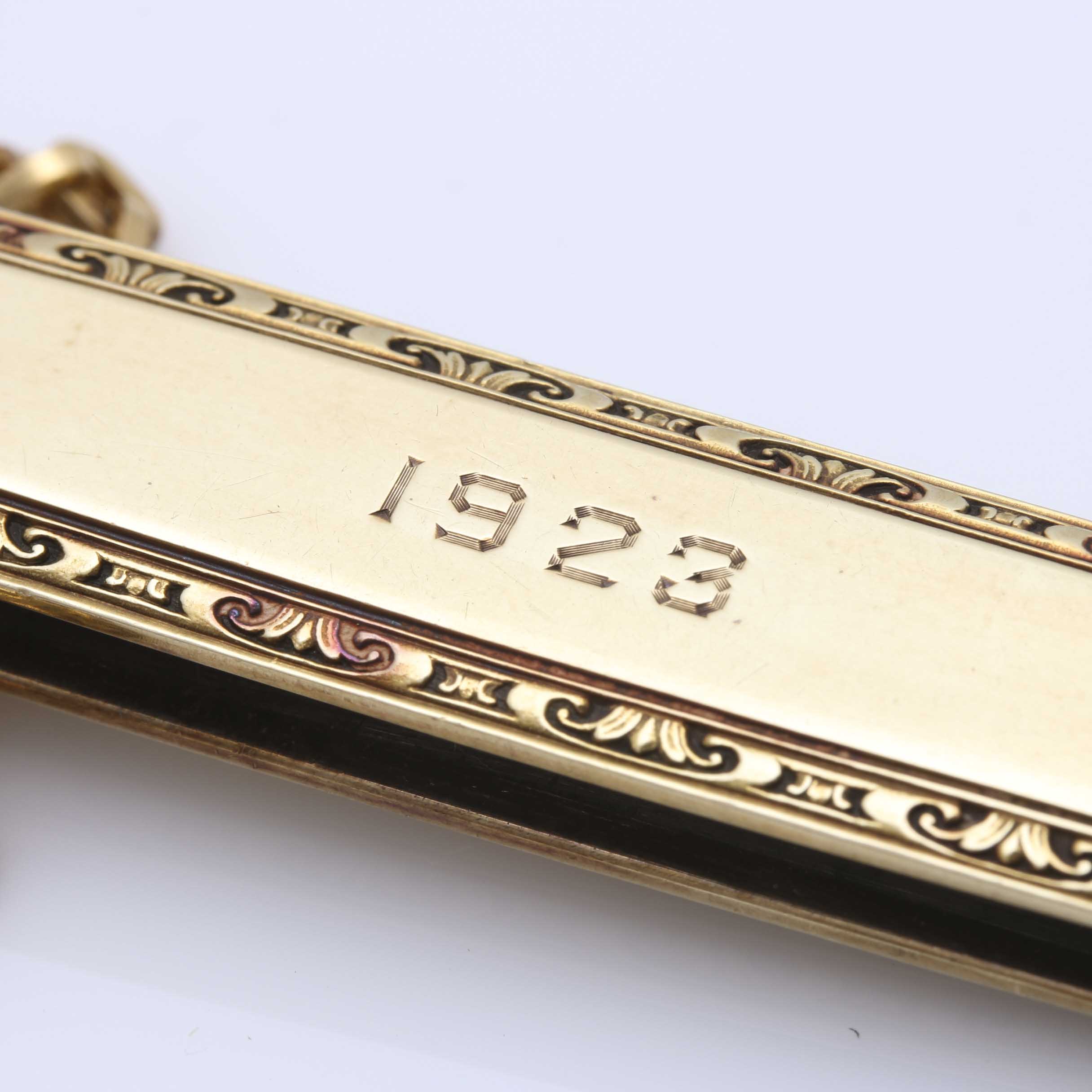 14K Gold Pocket Watch, 14K George Wostenholm Pocket Knife, and Simmons Fob Chain