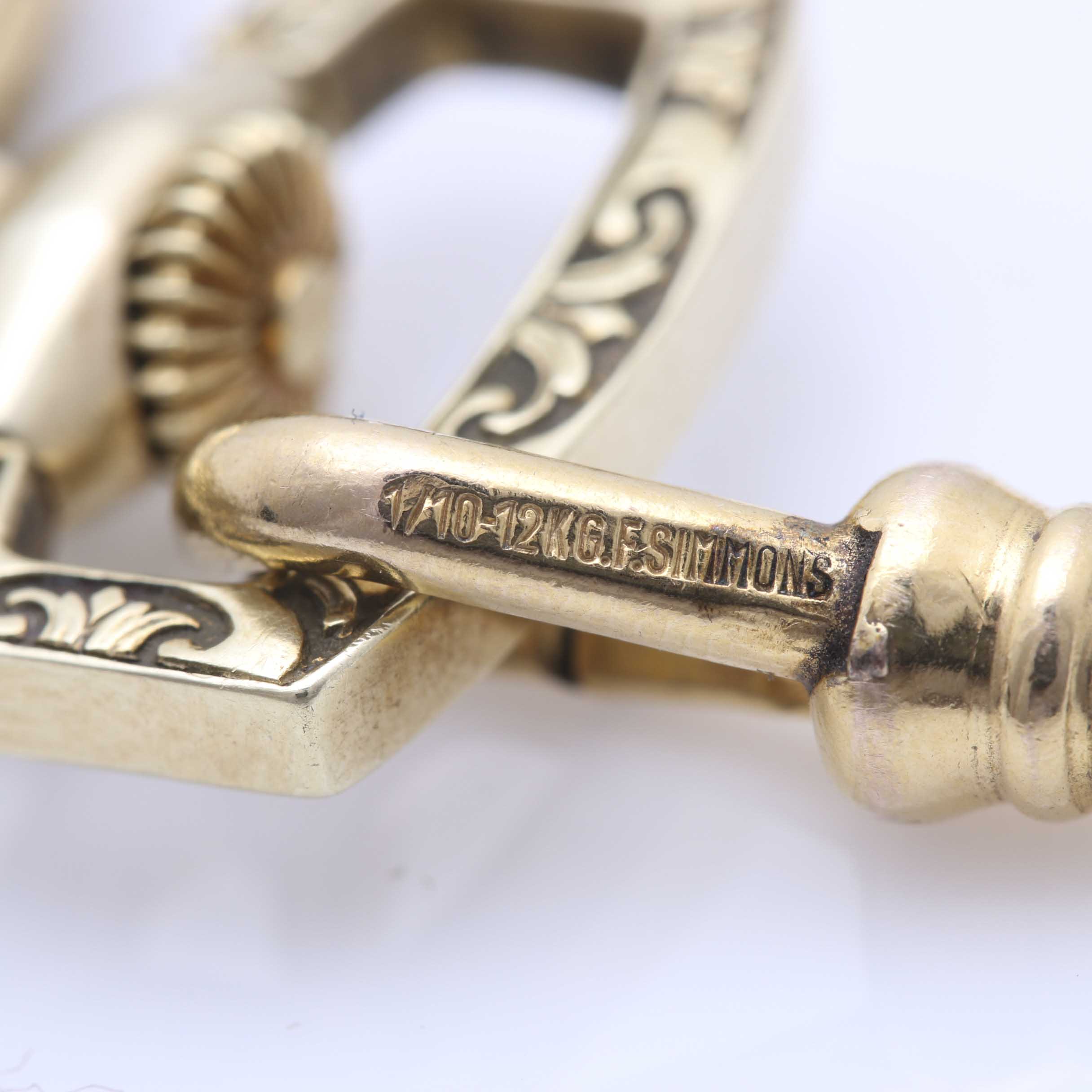 14K Gold Pocket Watch, 14K George Wostenholm Pocket Knife, and Simmons Fob Chain