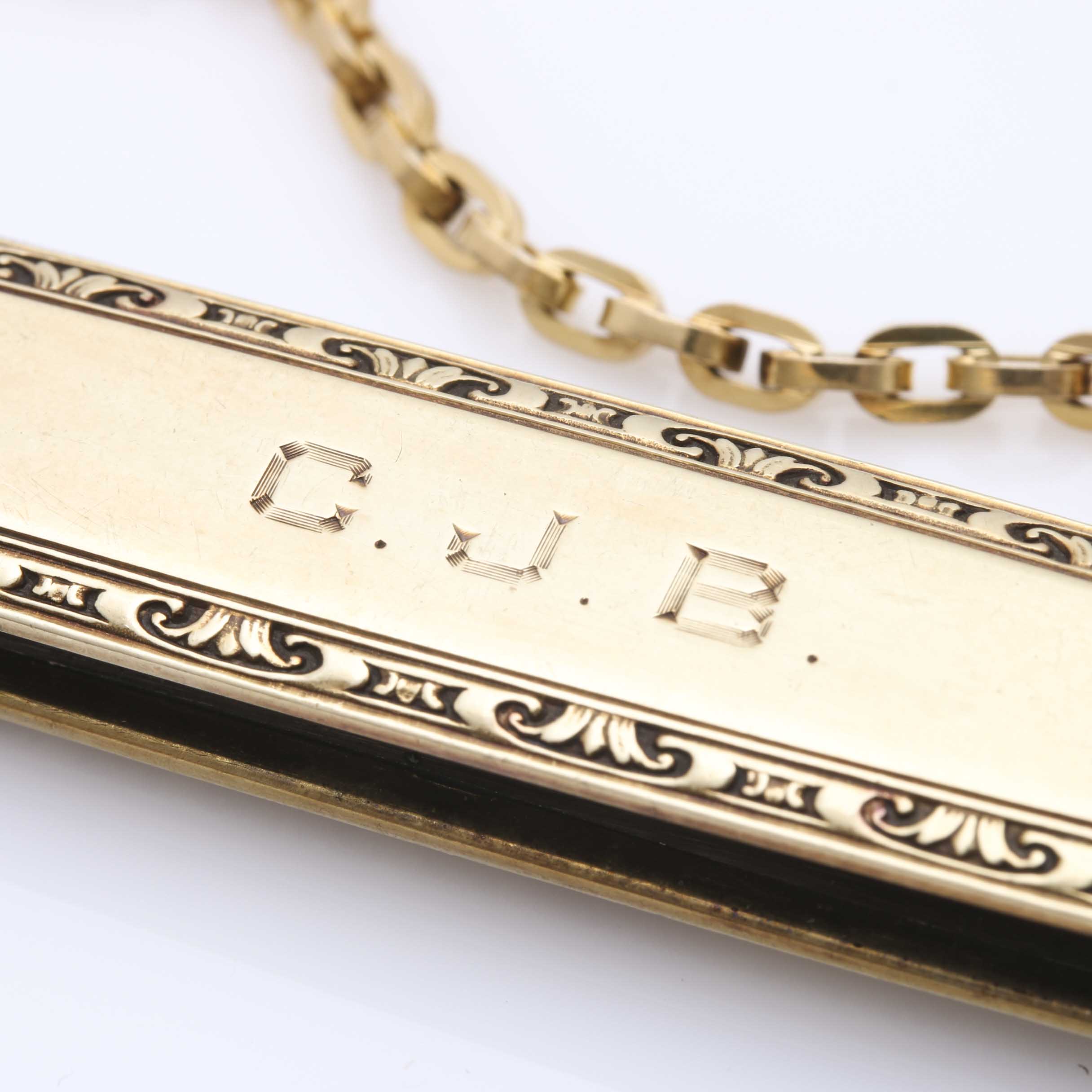 14K Gold Pocket Watch, 14K George Wostenholm Pocket Knife, and Simmons Fob Chain