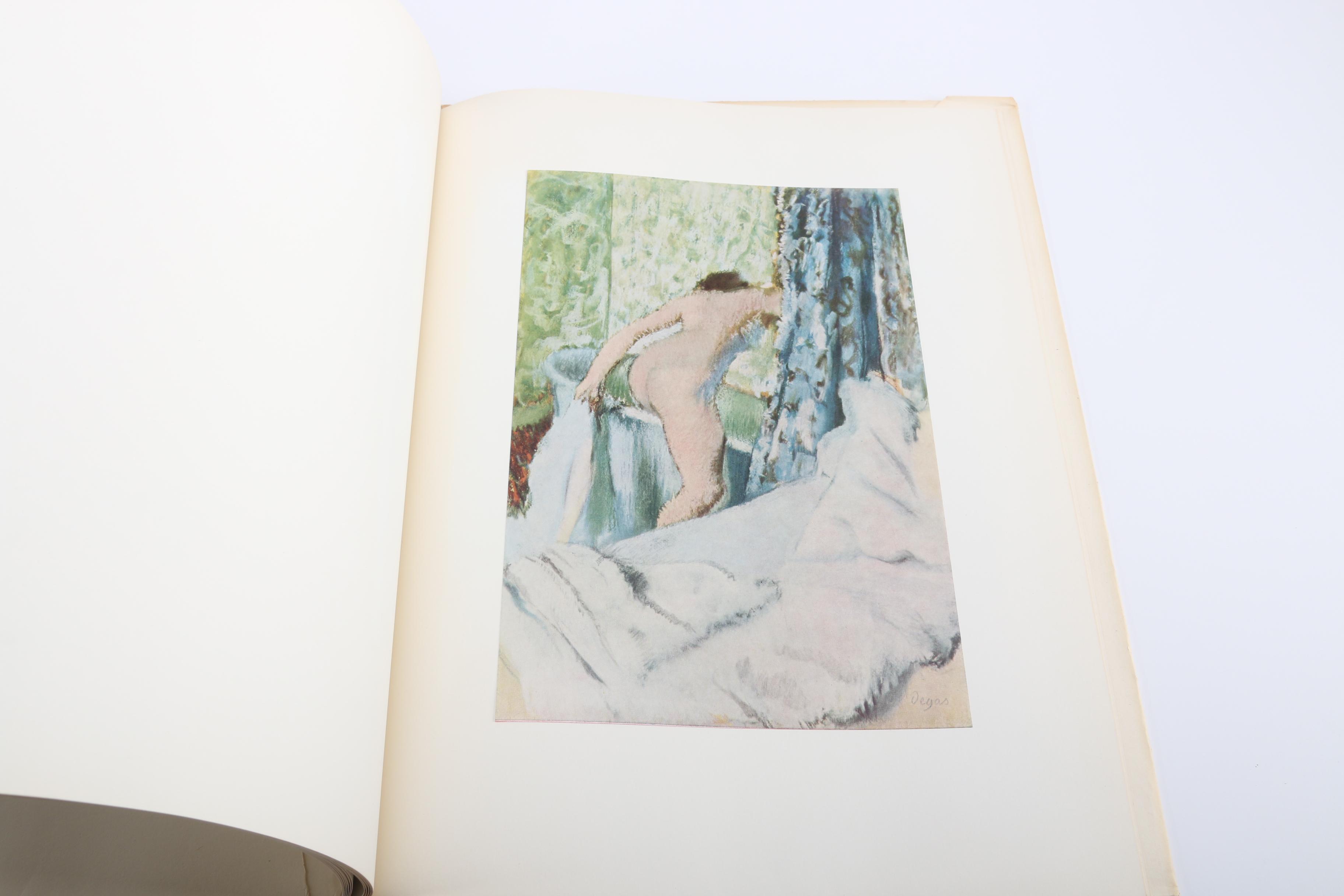 1950s Art Books "Toulouse-Lautrec" and "Women As Seen By Degas"