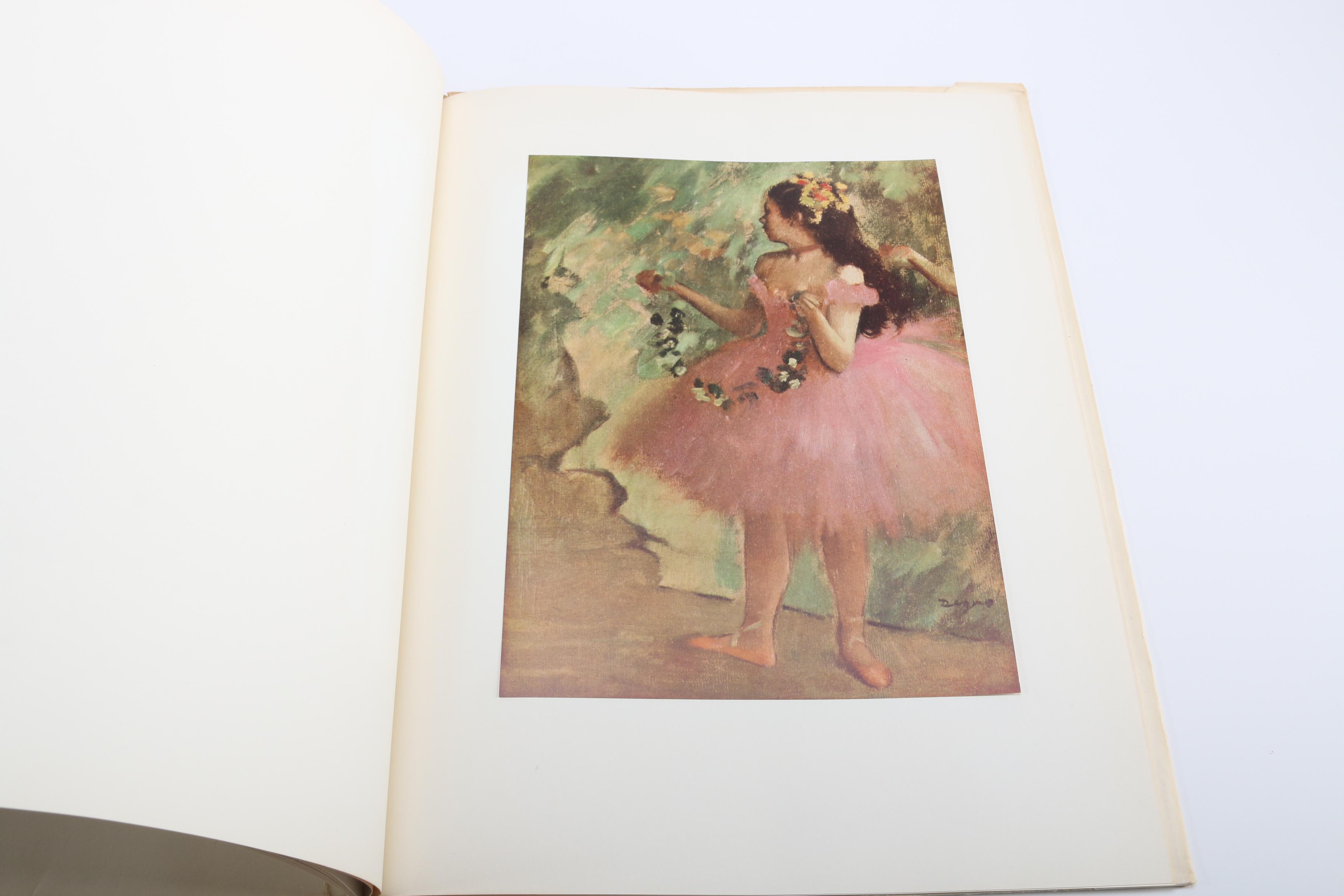 1950s Art Books "Toulouse-Lautrec" and "Women As Seen By Degas"
