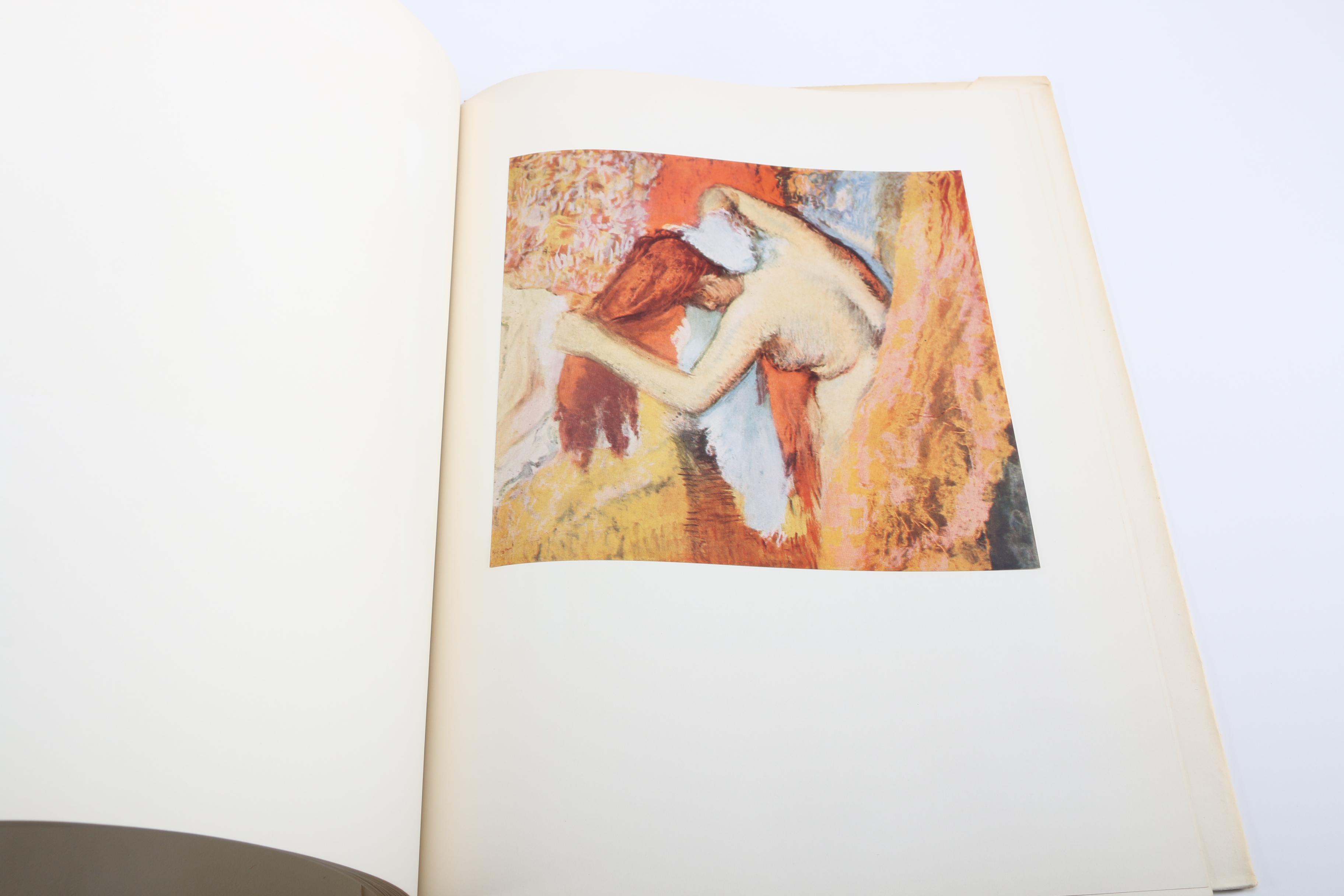 1950s Art Books "Toulouse-Lautrec" and "Women As Seen By Degas"