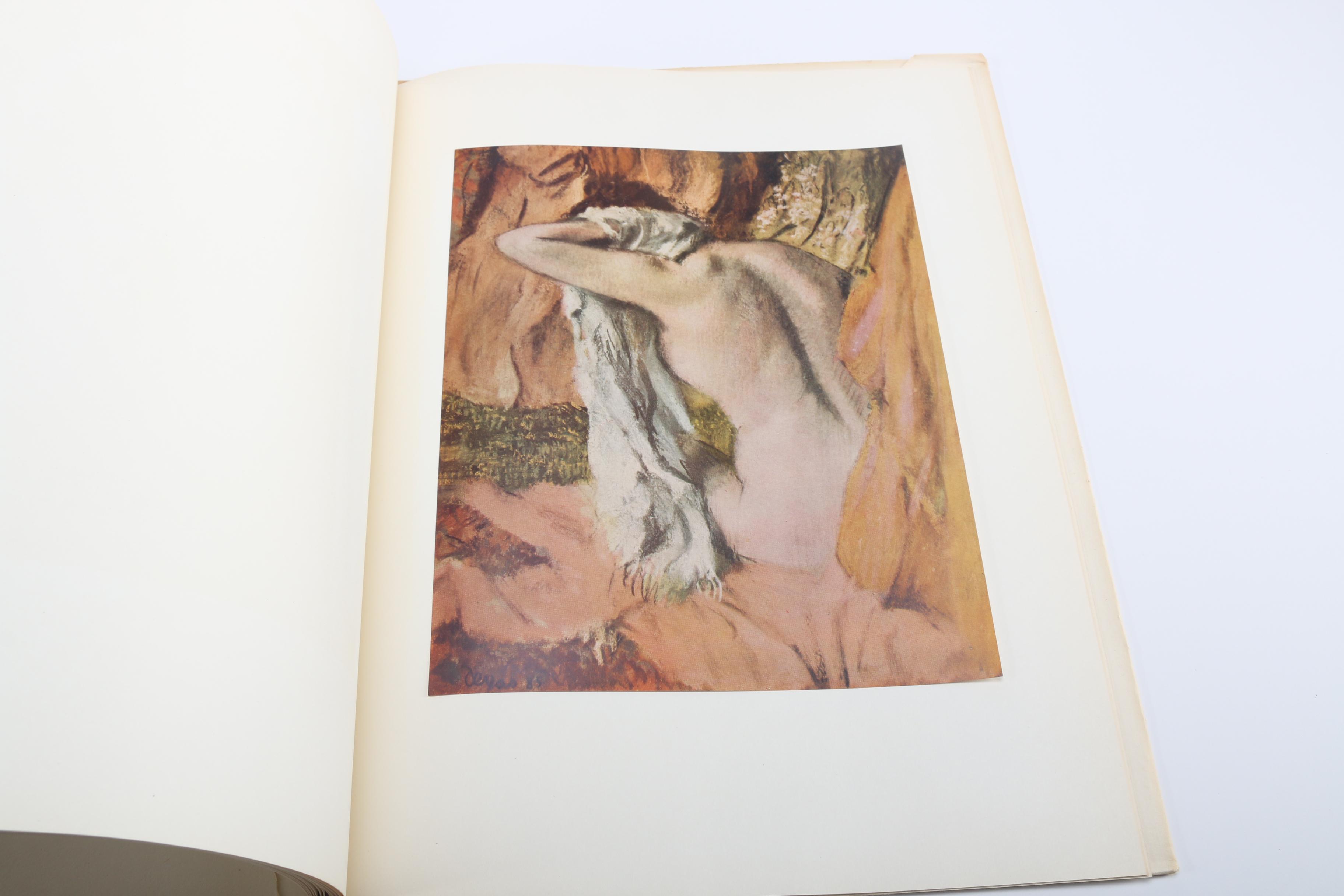 1950s Art Books "Toulouse-Lautrec" and "Women As Seen By Degas"