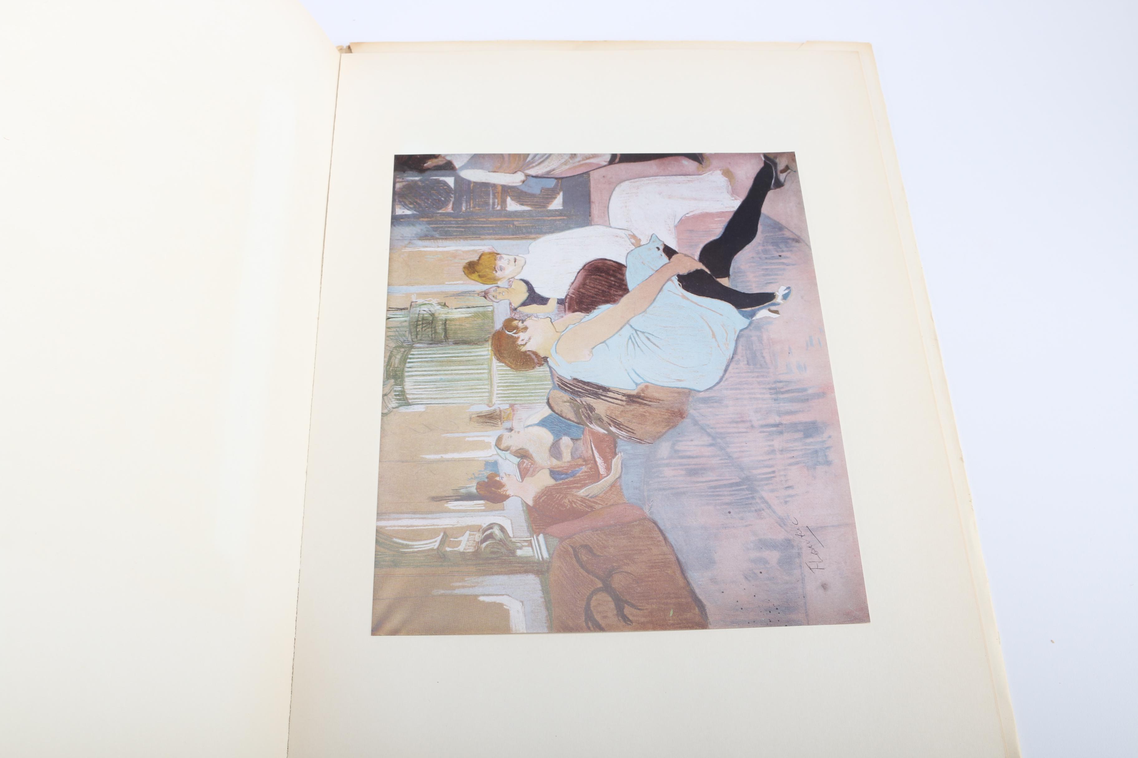 1950s Art Books "Toulouse-Lautrec" and "Women As Seen By Degas"