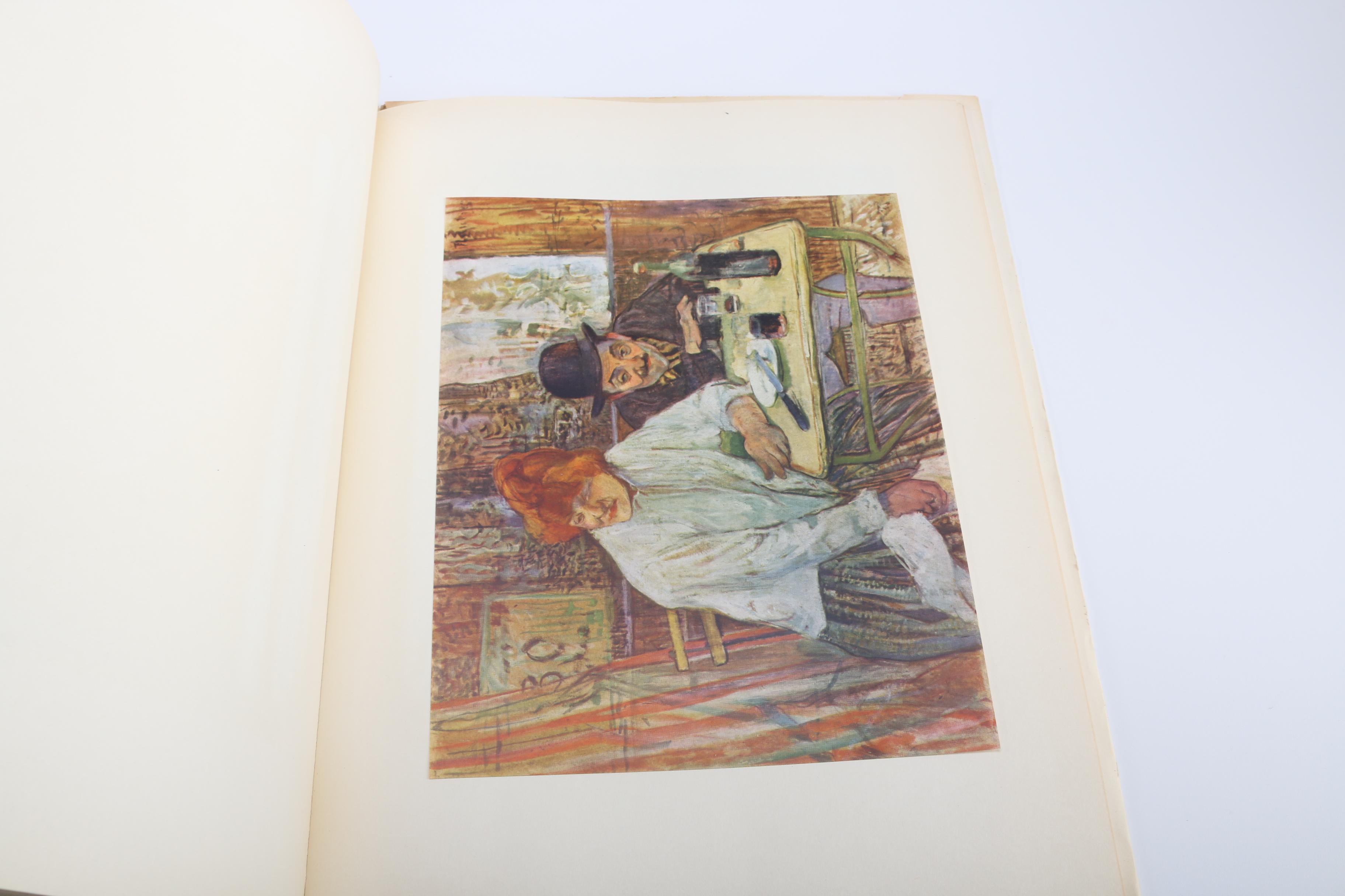 1950s Art Books "Toulouse-Lautrec" and "Women As Seen By Degas"