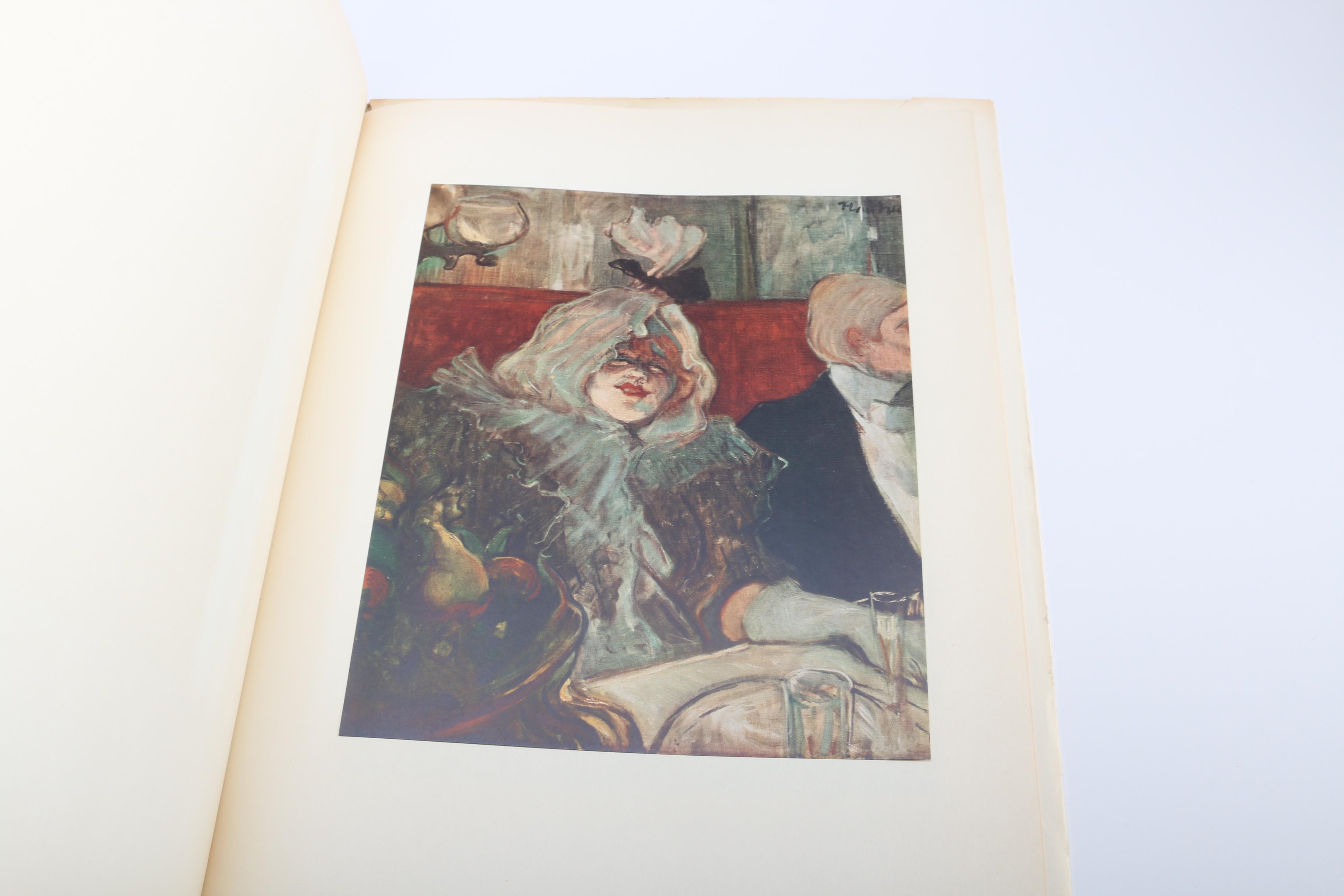 1950s Art Books "Toulouse-Lautrec" and "Women As Seen By Degas"