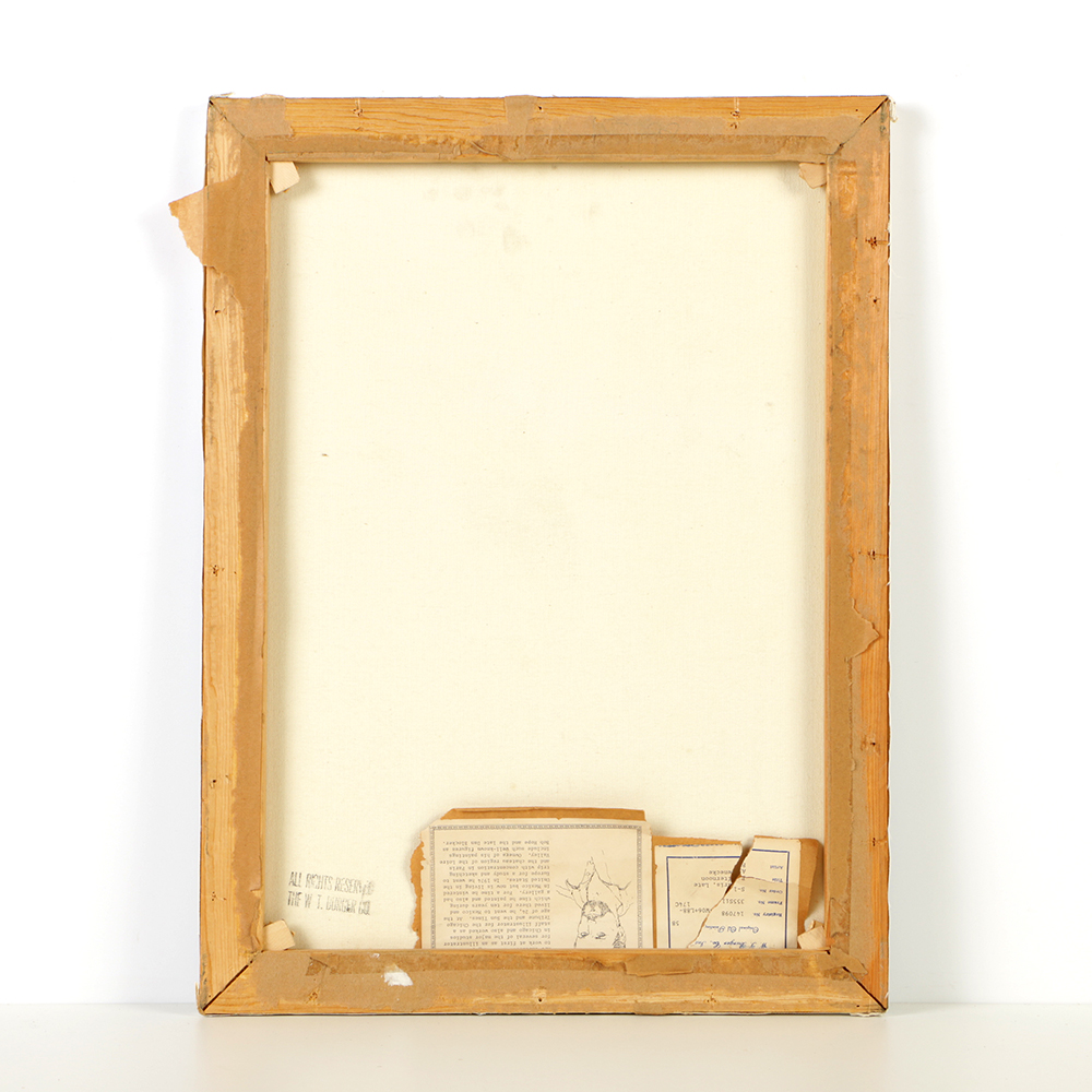 William Benecke Oil Painting "Building in Paris, Late Afternoon"