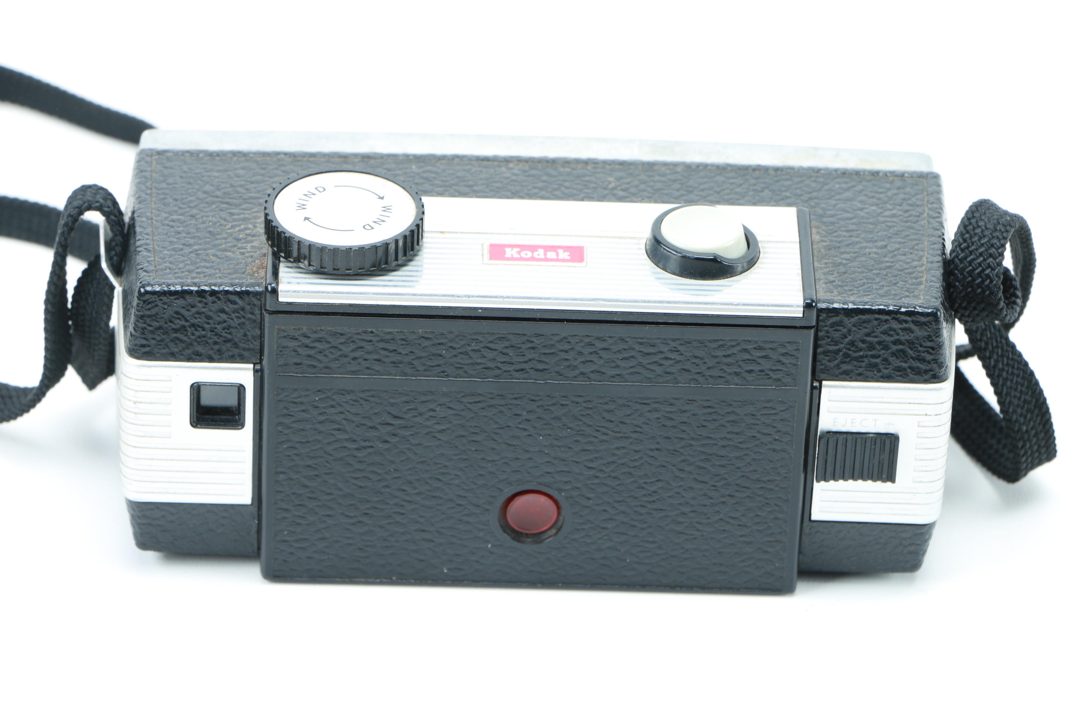 Vintage Cameras and Accessories Including Pentax Auto 110 Miniature SLR