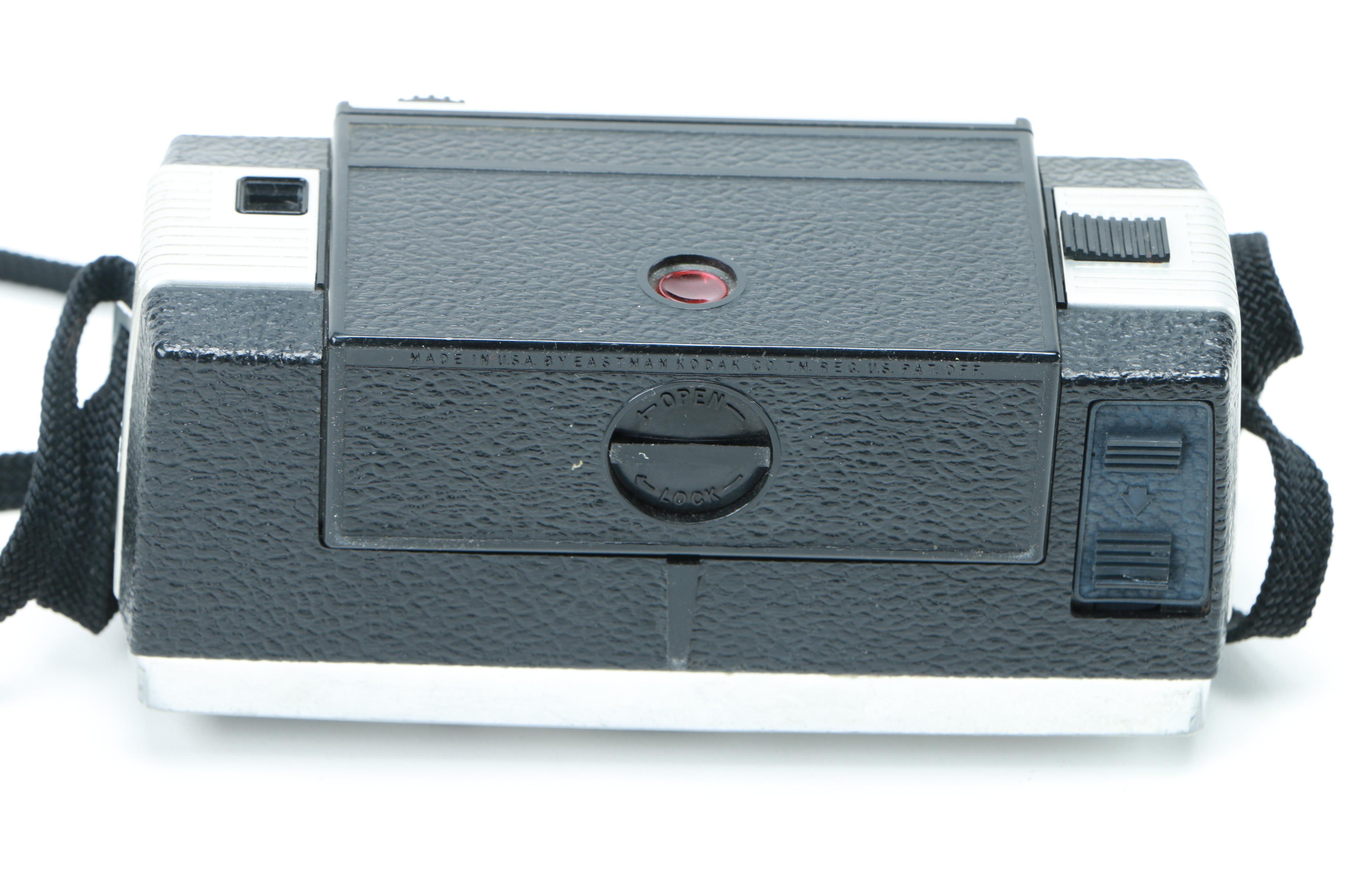 Vintage Cameras and Accessories Including Pentax Auto 110 Miniature SLR