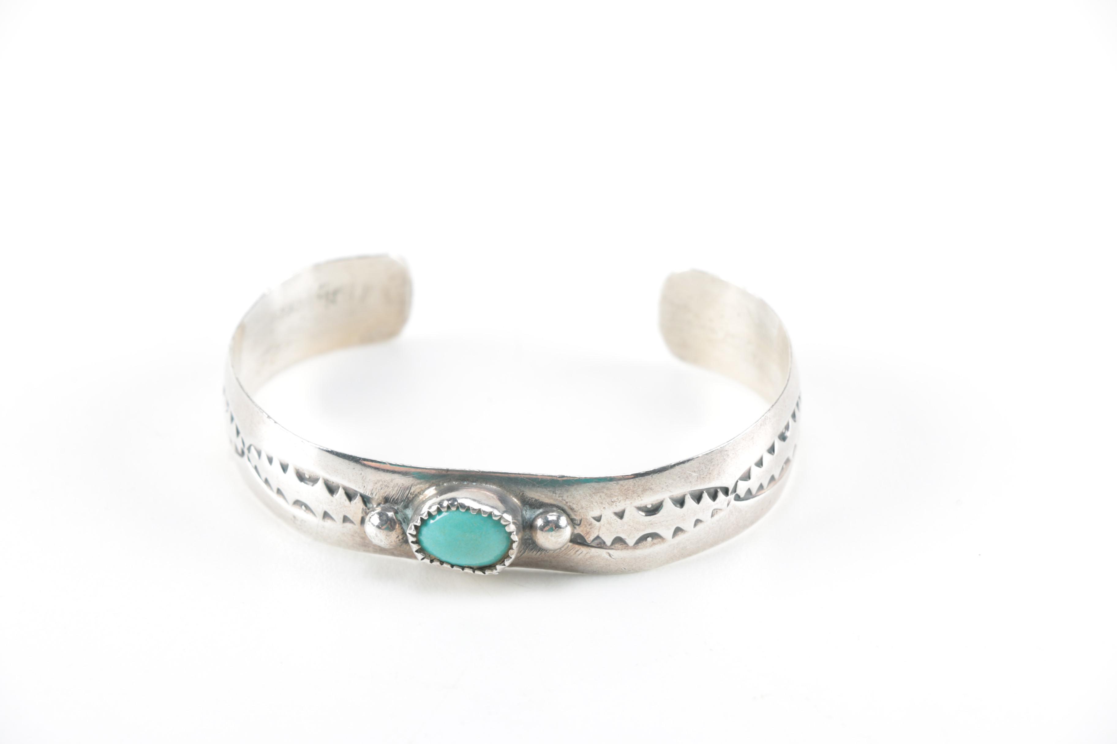 Sterling Silver and Stone Bracelets