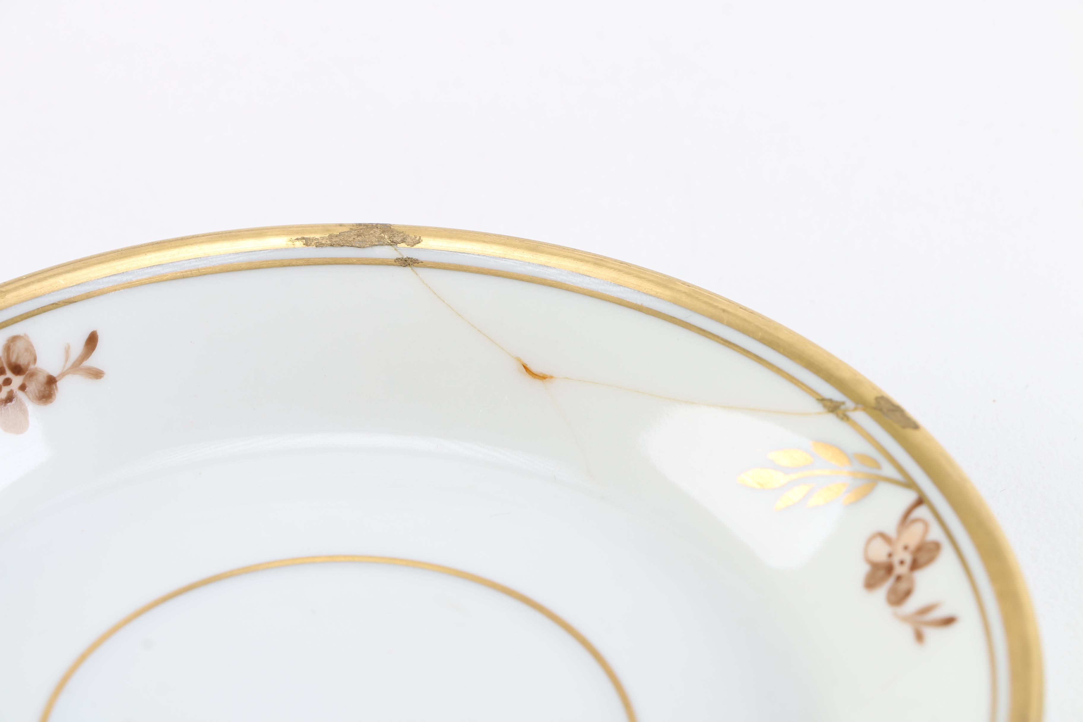 Royal Copenhagen "Brown Rose" Coffee Set