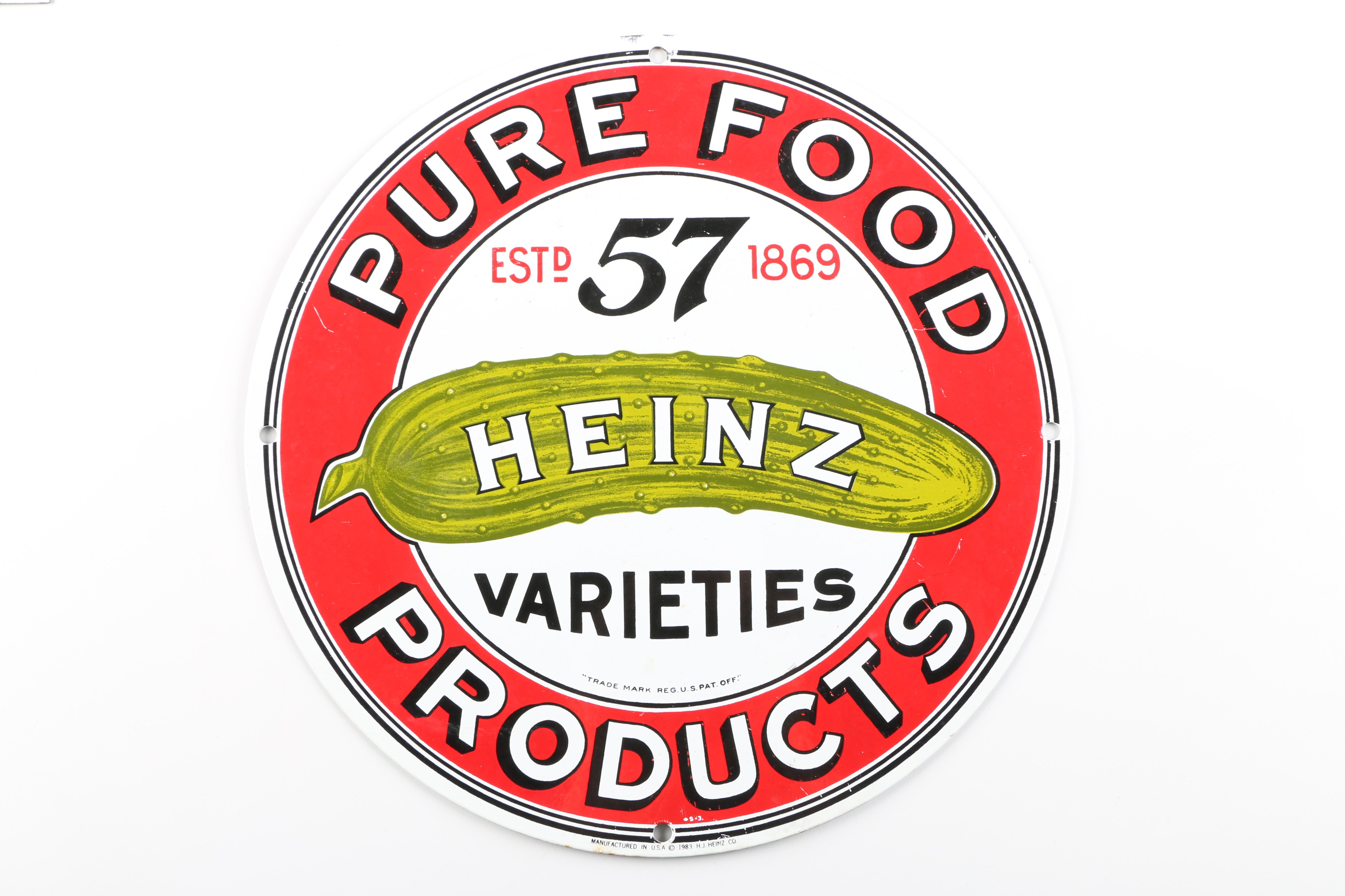 Collection of Advertising Signs