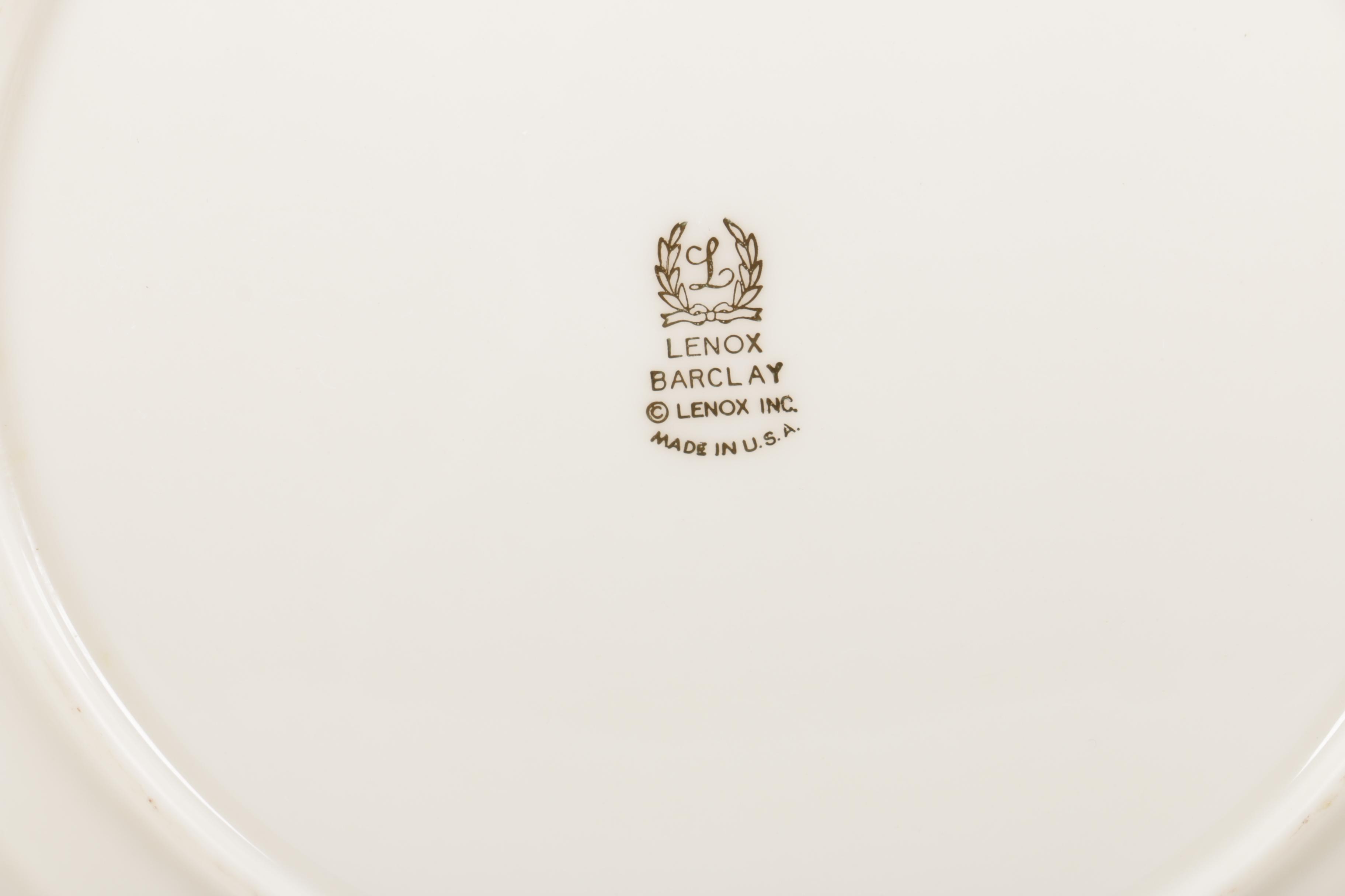 Lenox "Barclay" China Dish Set