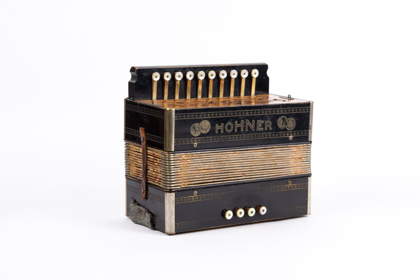 Antique to Vintage M. Hohner German Squeeze Box Accordion