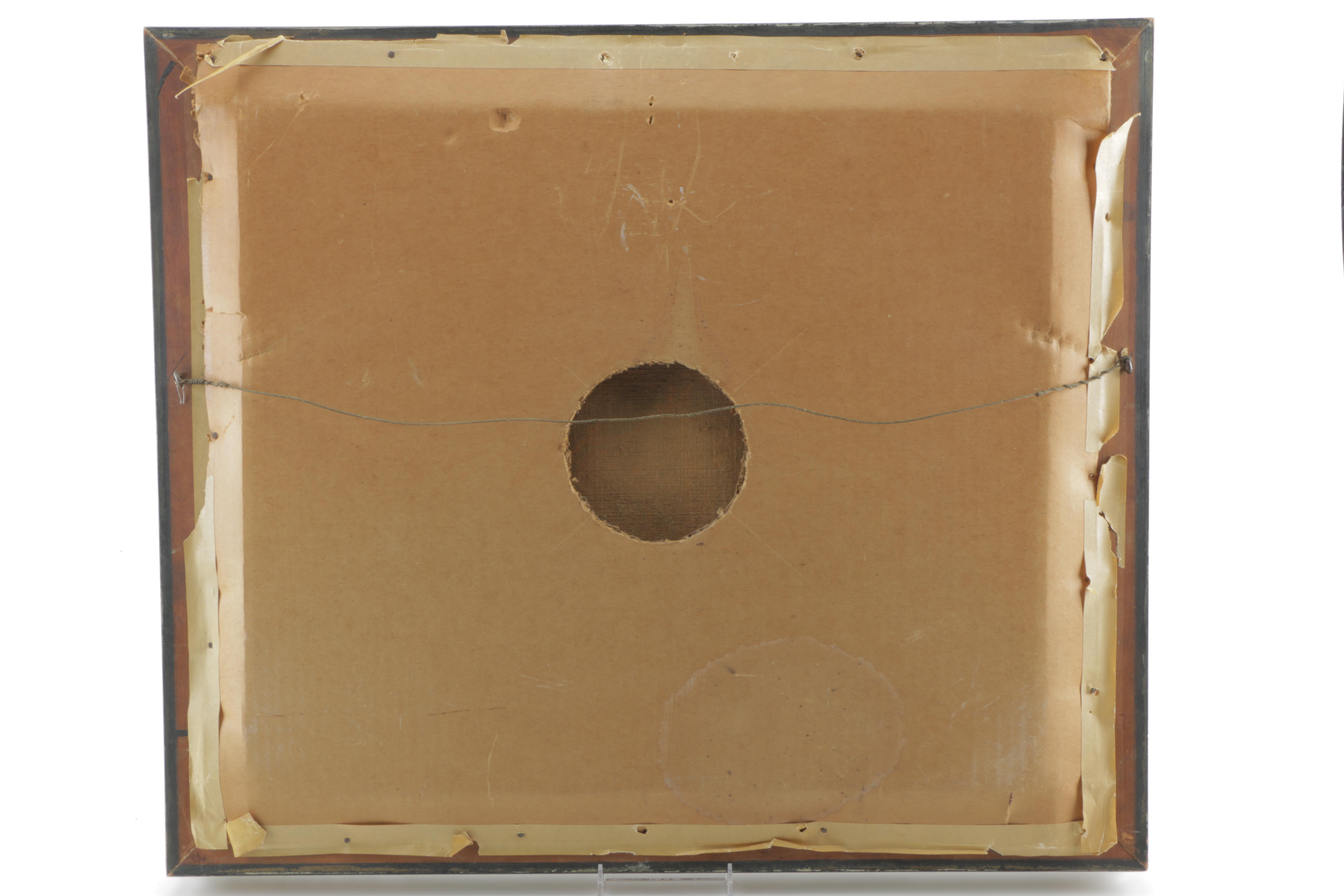 Hanny Van Der Velde Oil on Canvas "Dutch City with Canal"