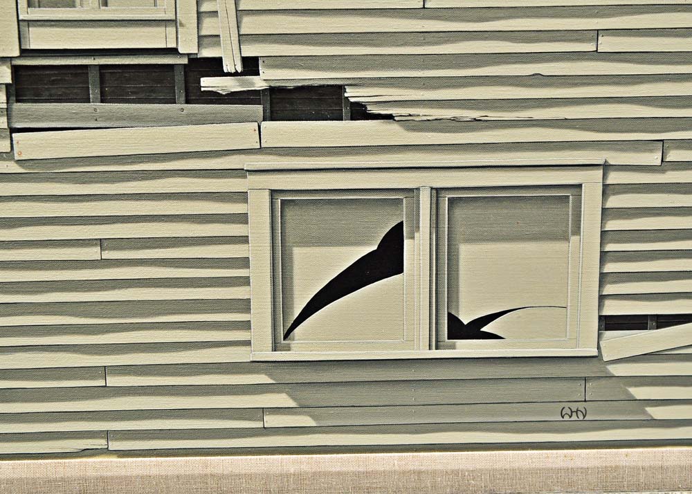 Ward H. Nichols Original Oil on Canvas "Fresh White"