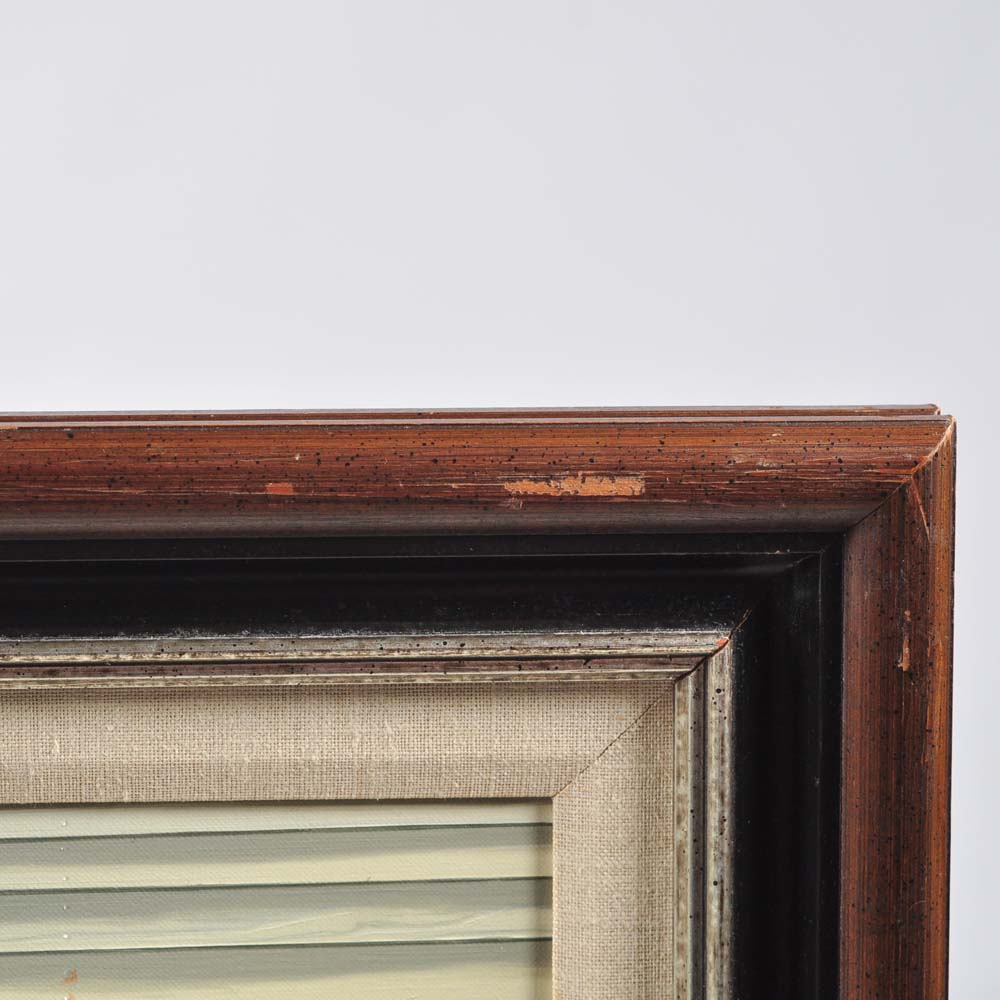 Ward H. Nichols Original Oil on Canvas "Fresh White"