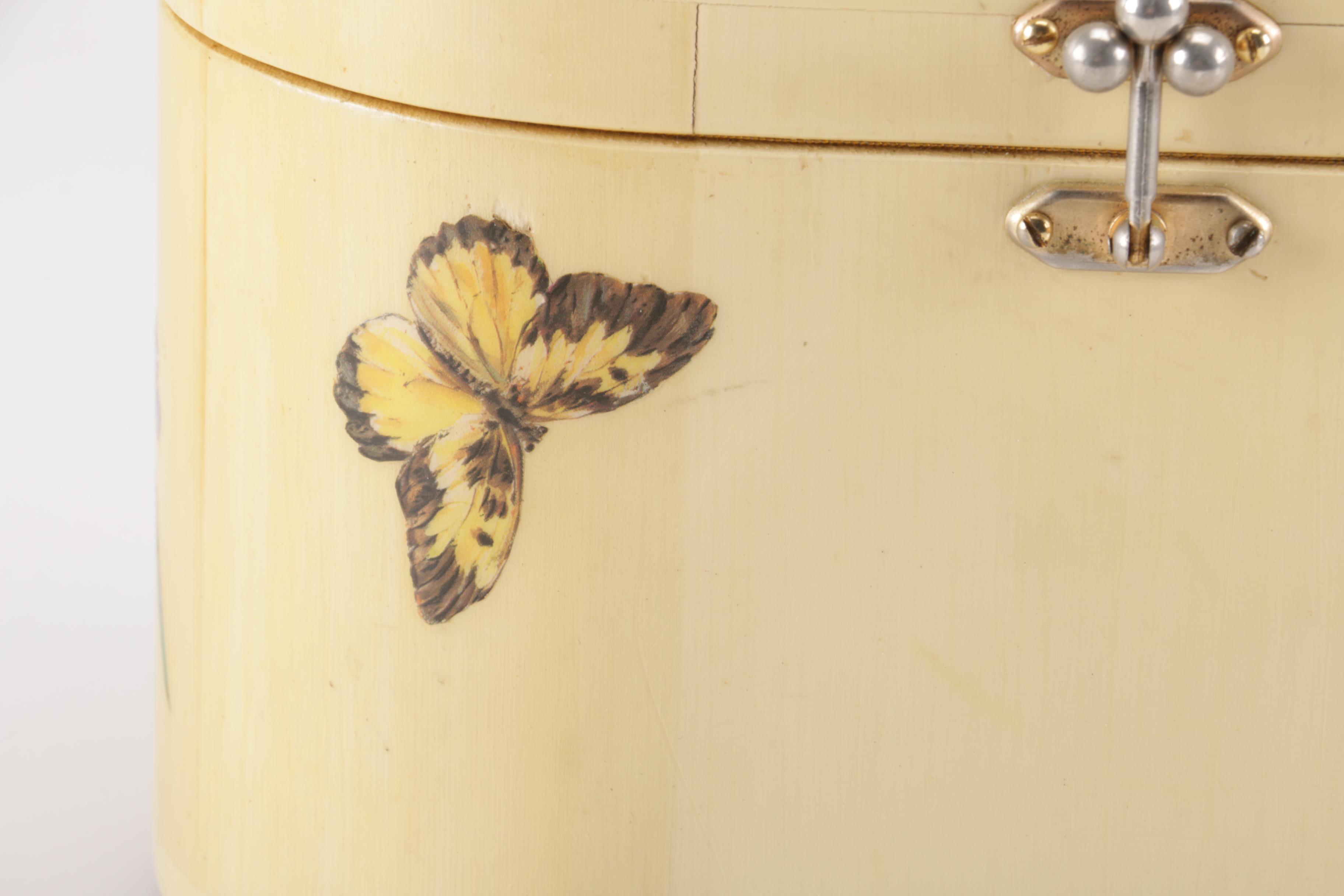 Wooden Butterfly and Robin Purse