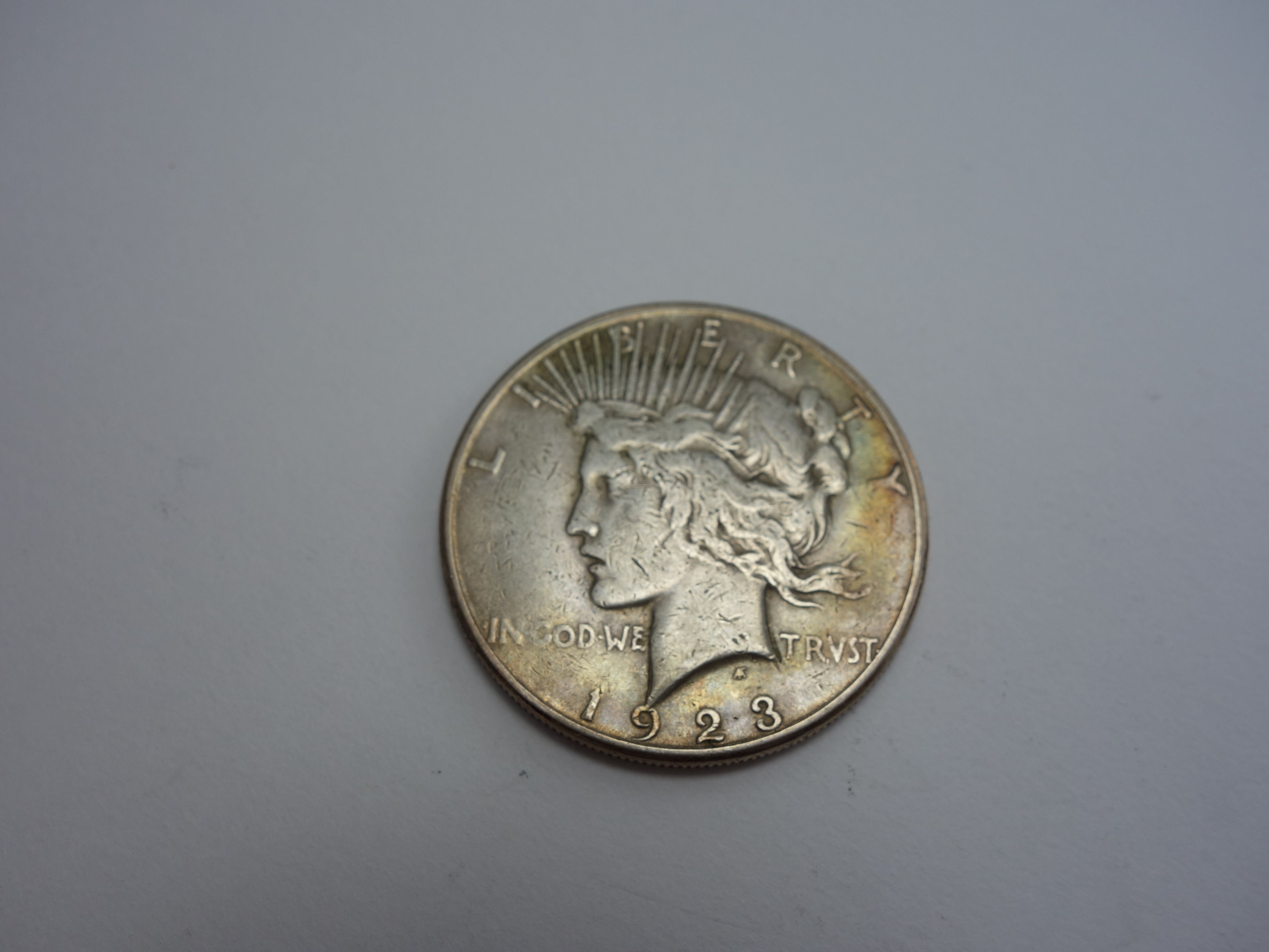 1923-S Peace Dollar, Flying Eagle and Indian Head Pennies