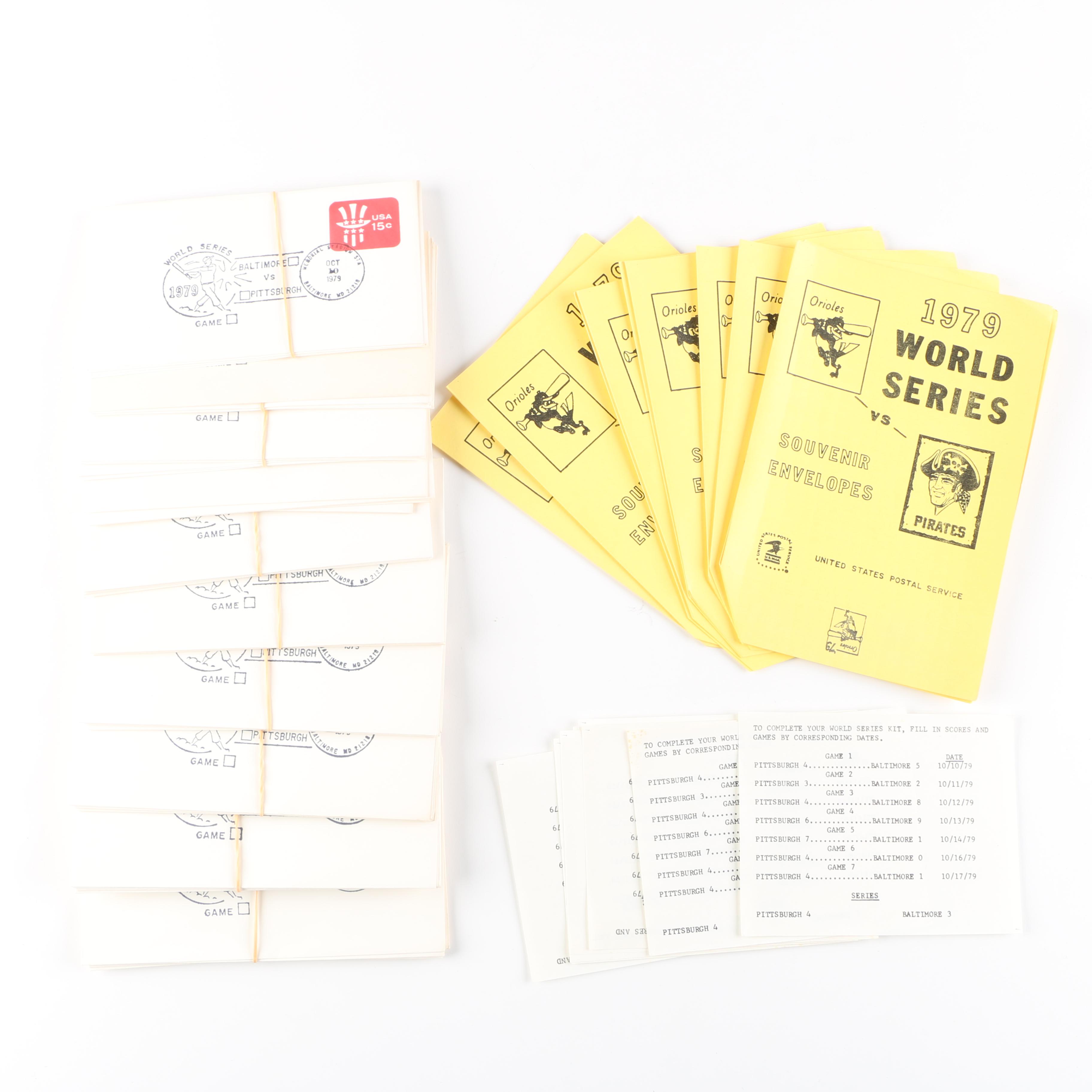 1979 World Series United States Postal Service Items