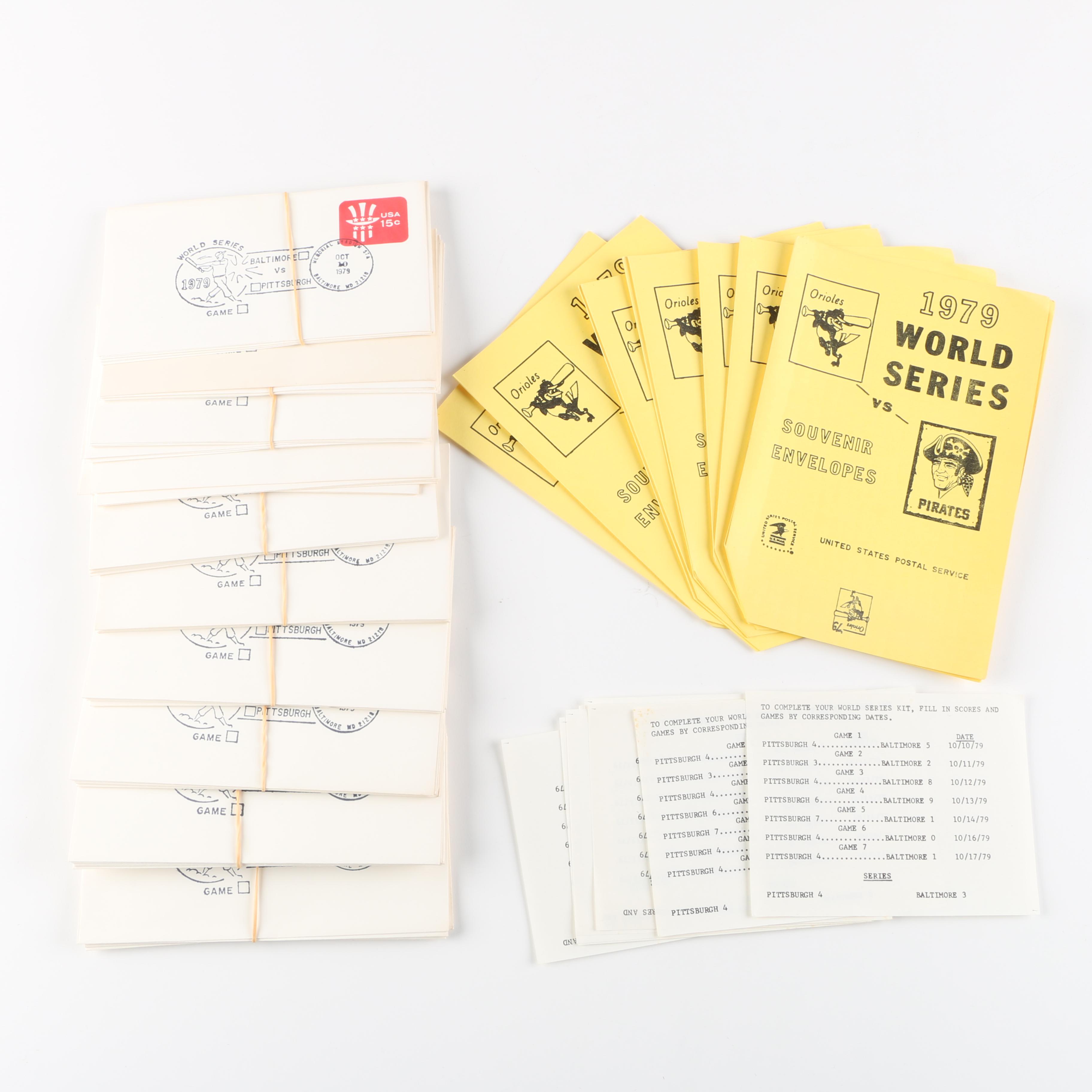 1979 World Series United States Postal Service Items
