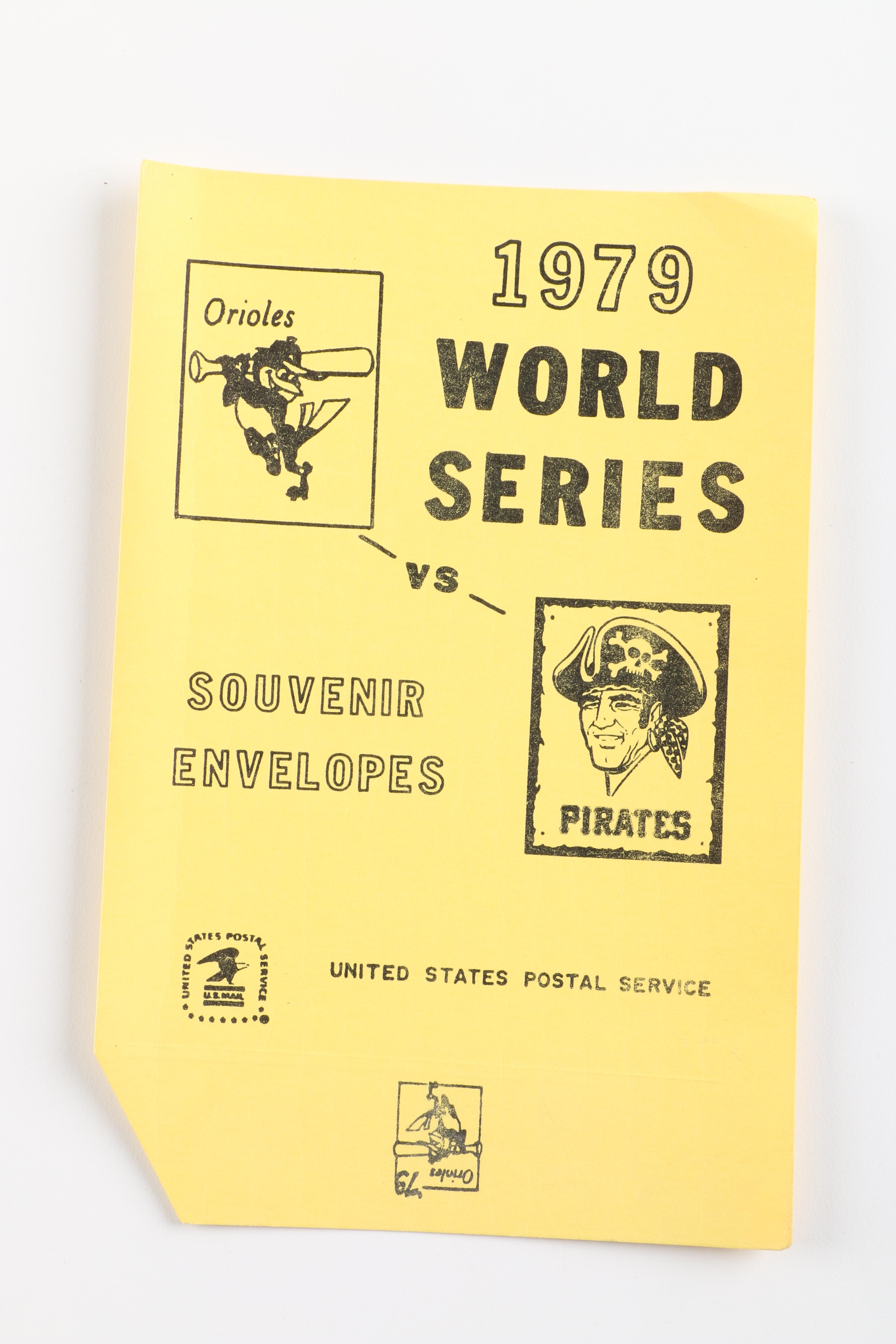 1979 World Series United States Postal Service Items
