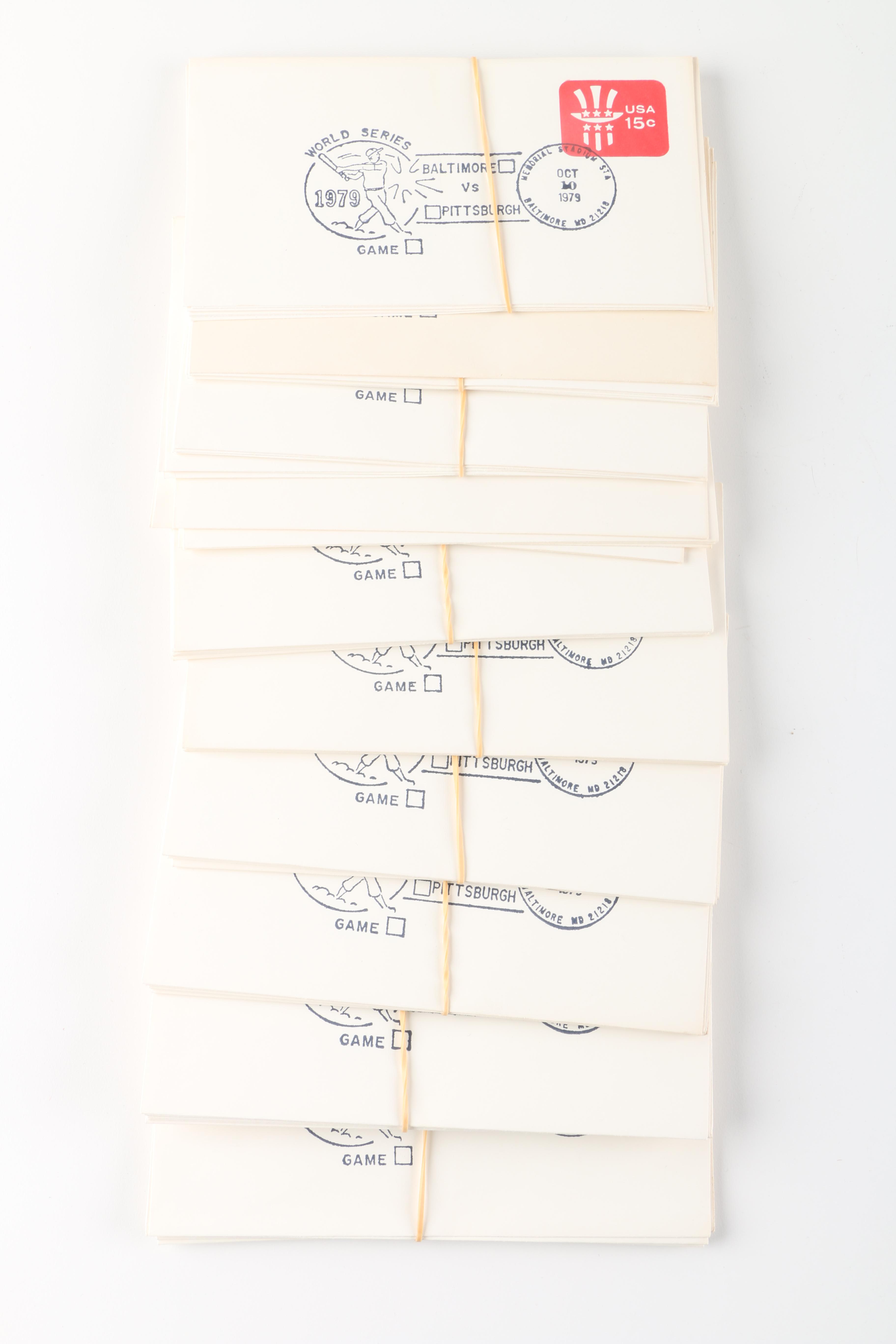 1979 World Series United States Postal Service Items