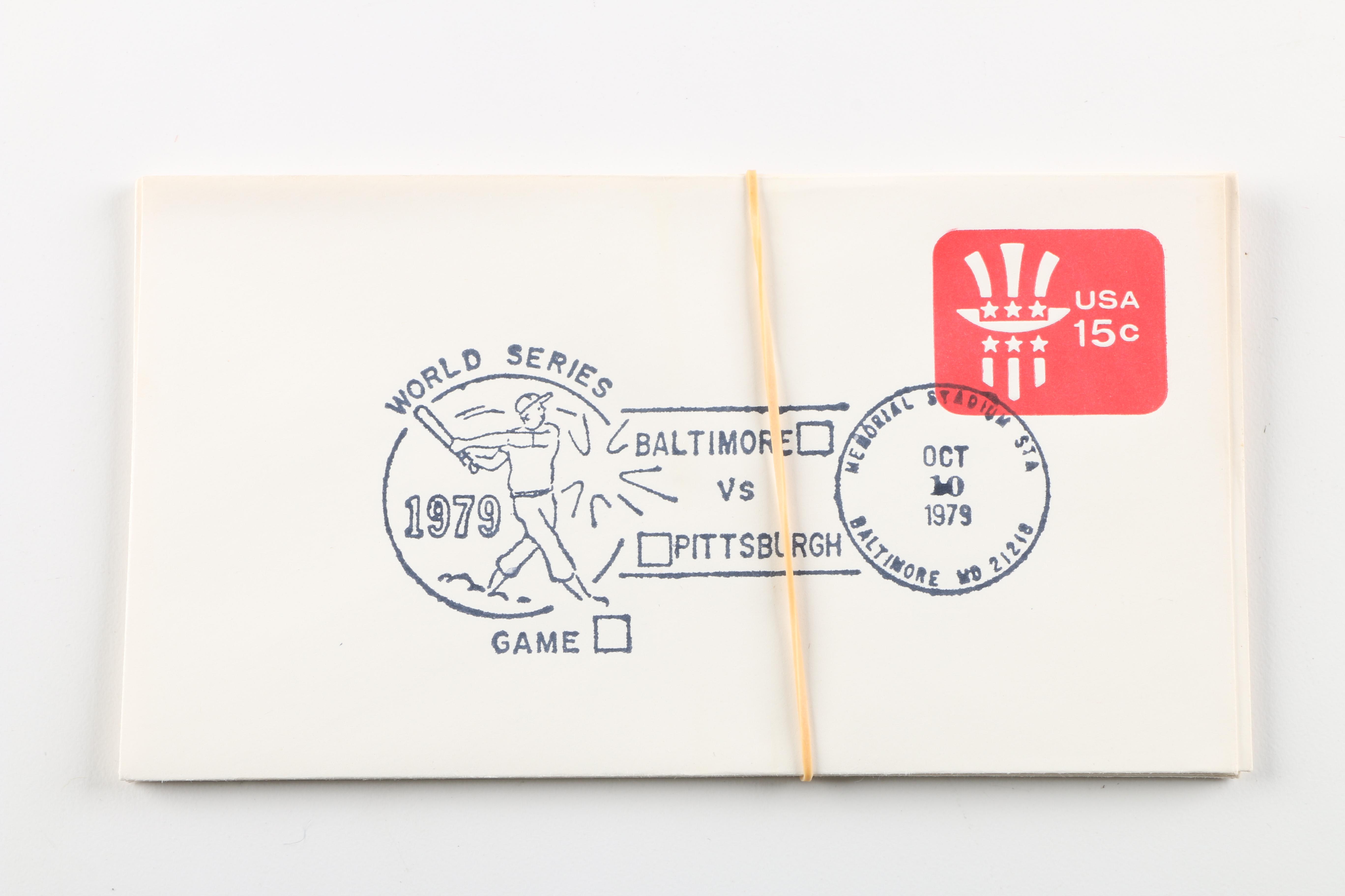 1979 World Series United States Postal Service Items