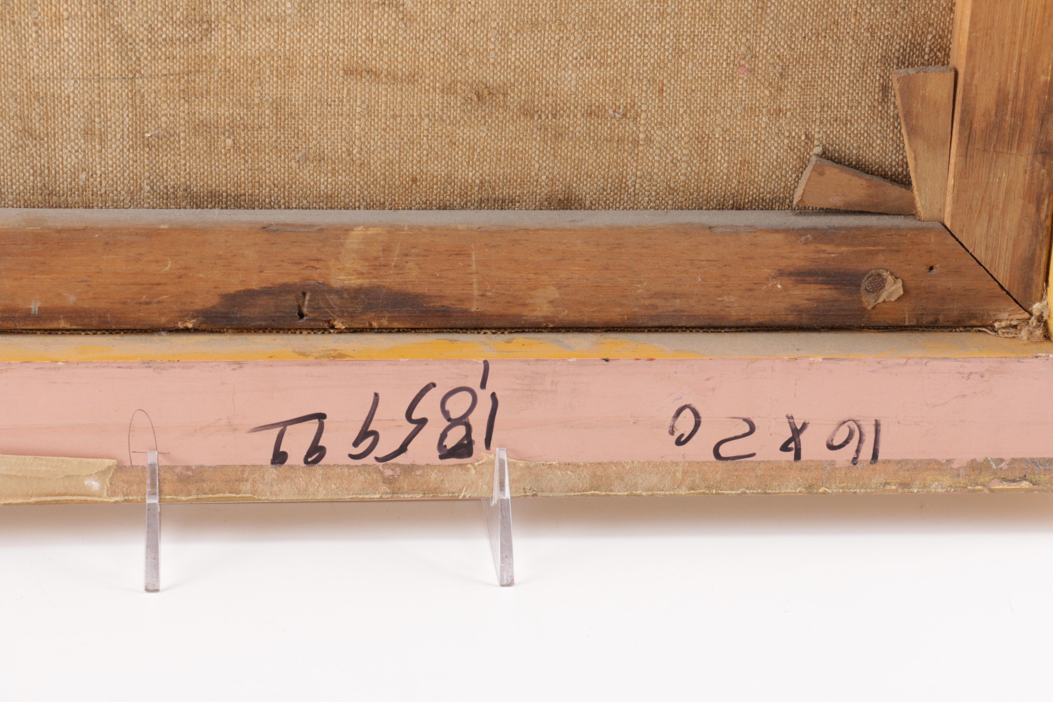 Sarah C. Parke Oil on Canvas "Edge Of Woods"