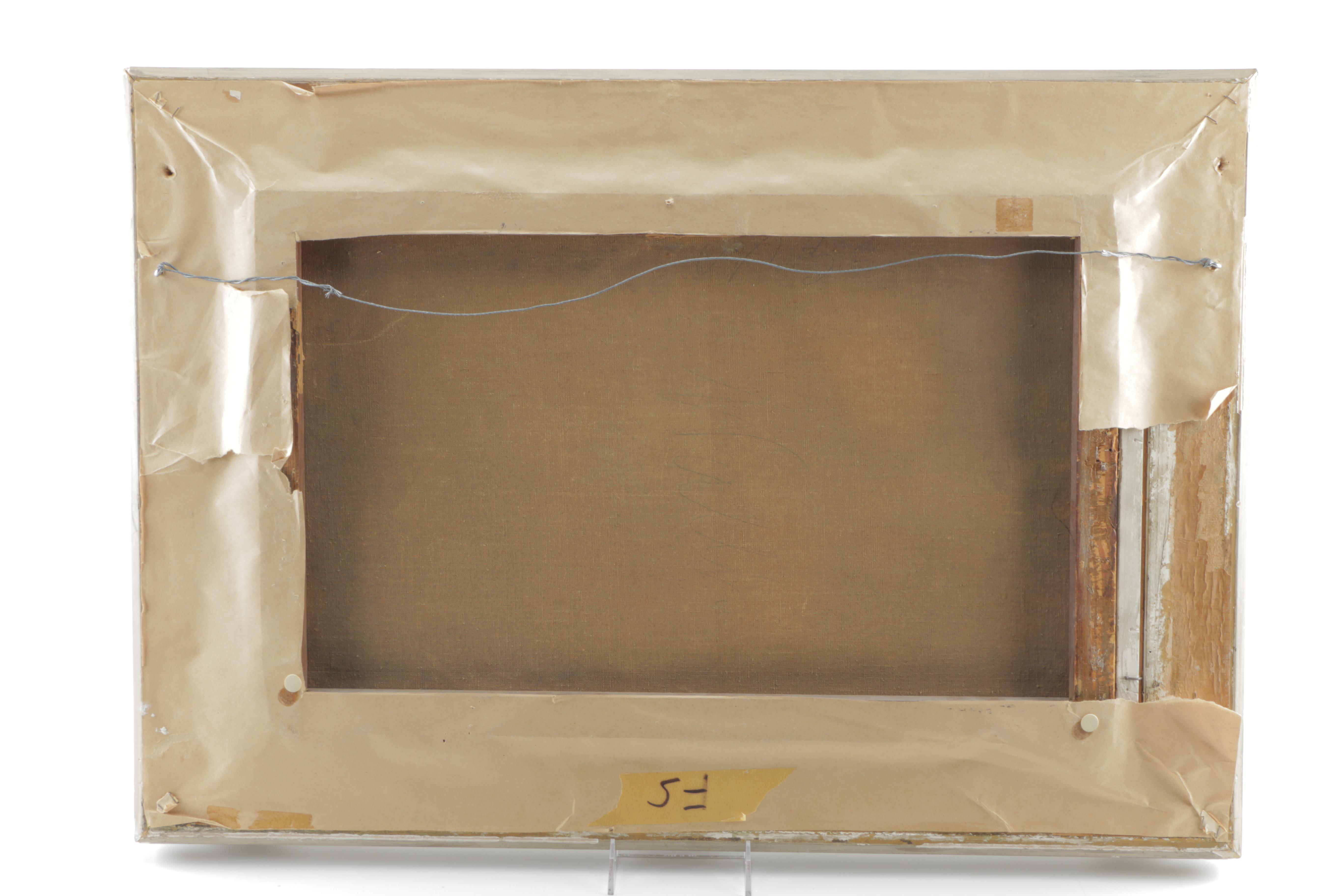 Karl Heffner Oil on Canvas Landscape "On the Yare Near Norwich"