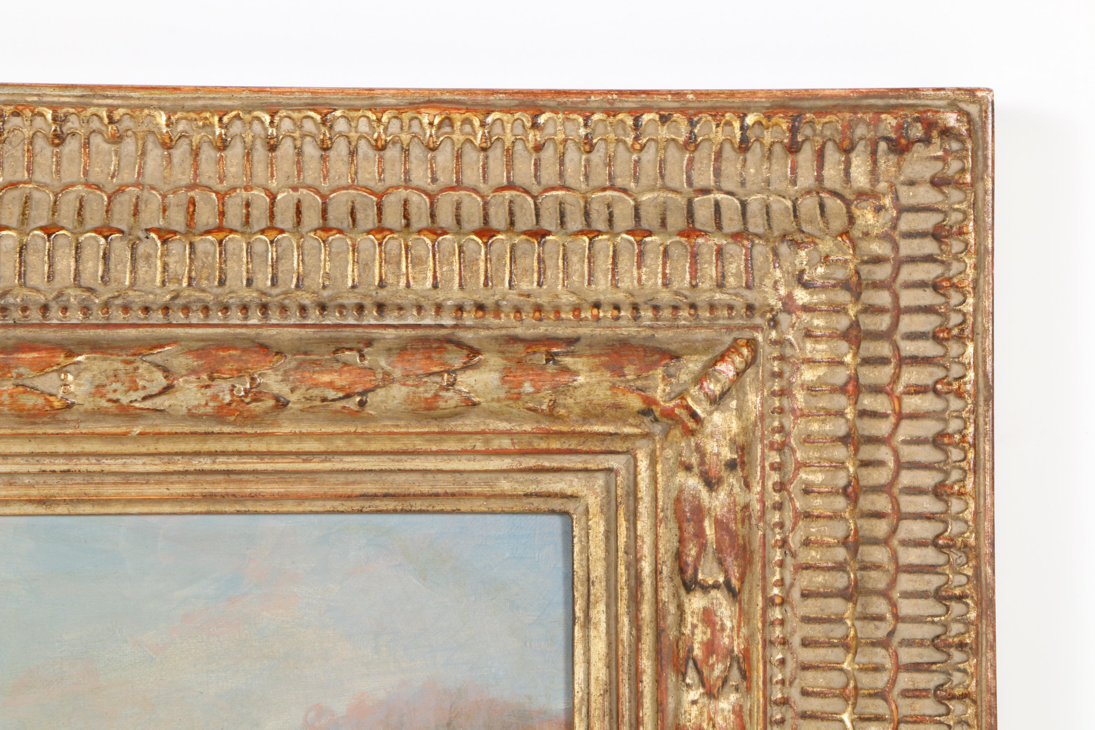 Henry Koch Oil On Canvas Landscape "Königssee, Bavarian Alps"