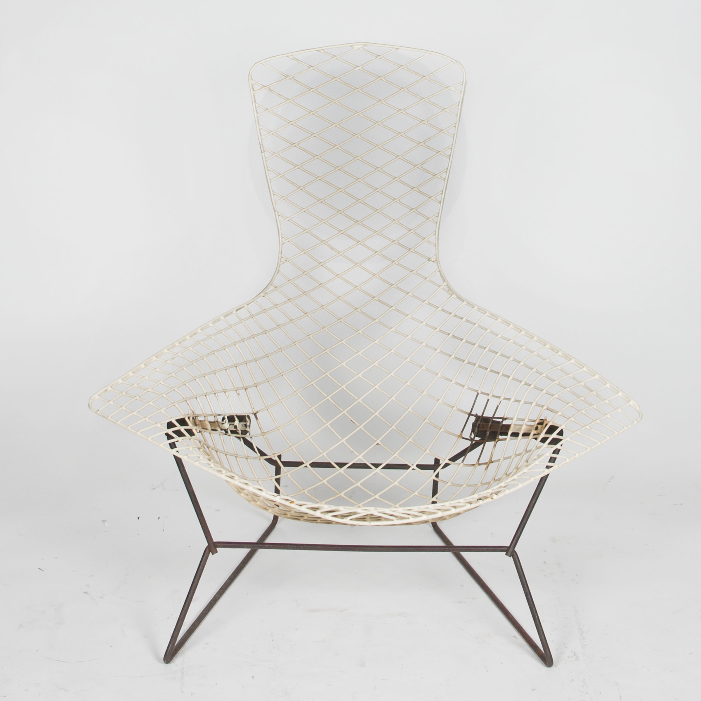 Mid Century Modern "Bird" Wire Chair Frame by Harry Bertoia