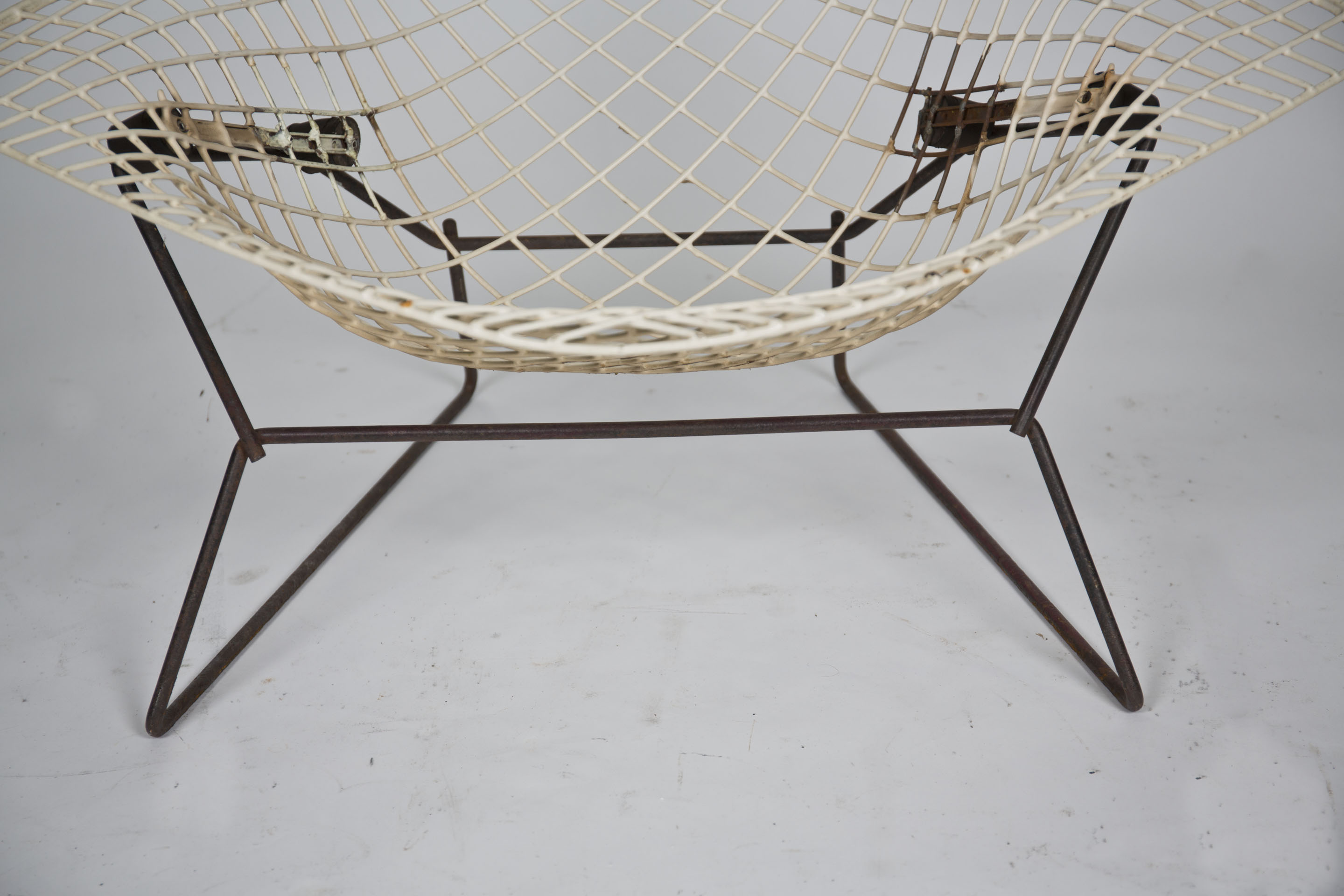 Mid Century Modern "Bird" Wire Chair Frame by Harry Bertoia