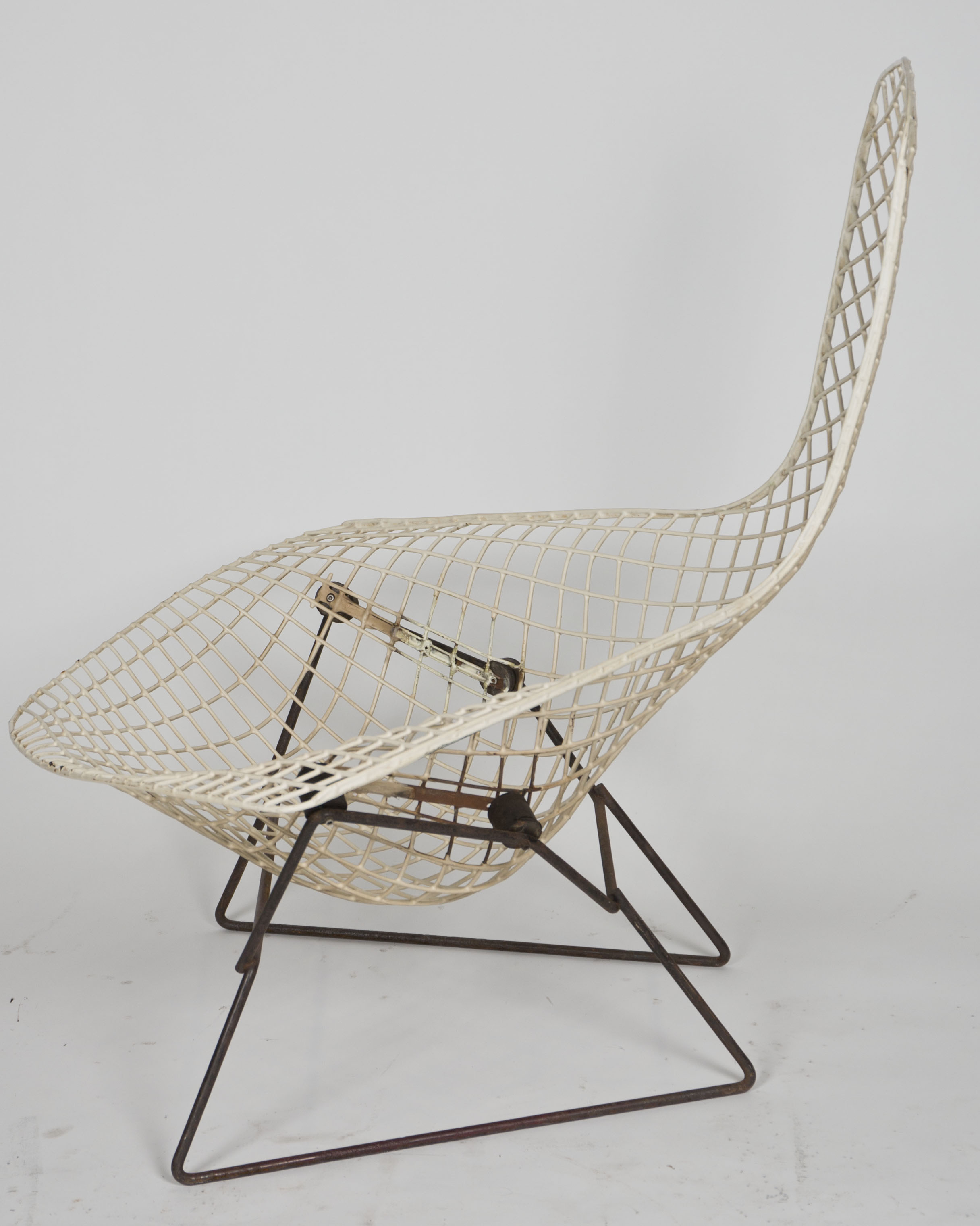 Mid Century Modern "Bird" Wire Chair Frame by Harry Bertoia