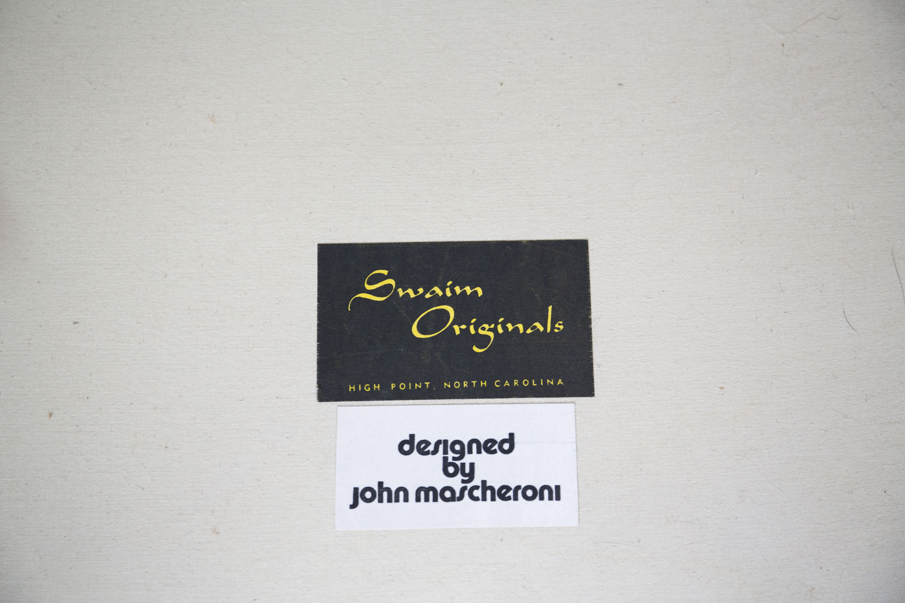 John Mascheroni for Swaim Originals Upholstered Sofa