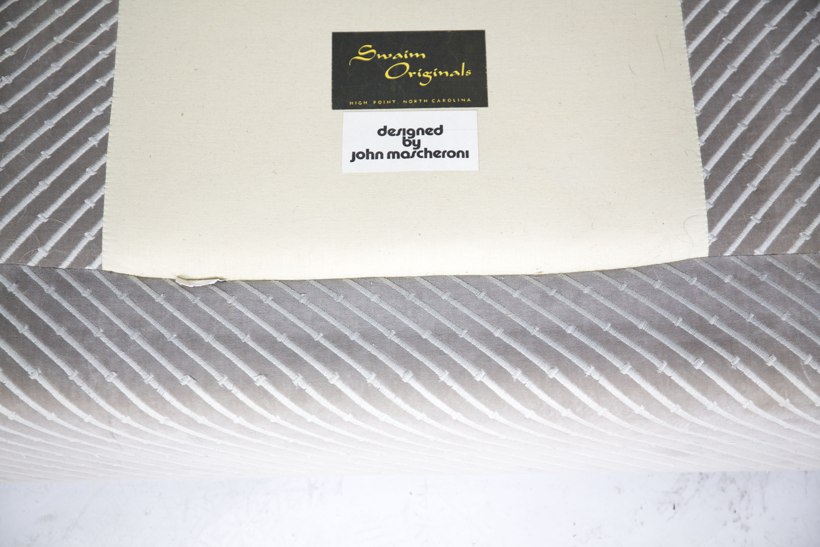 John Mascheroni for Swaim Originals Upholstered Sofa