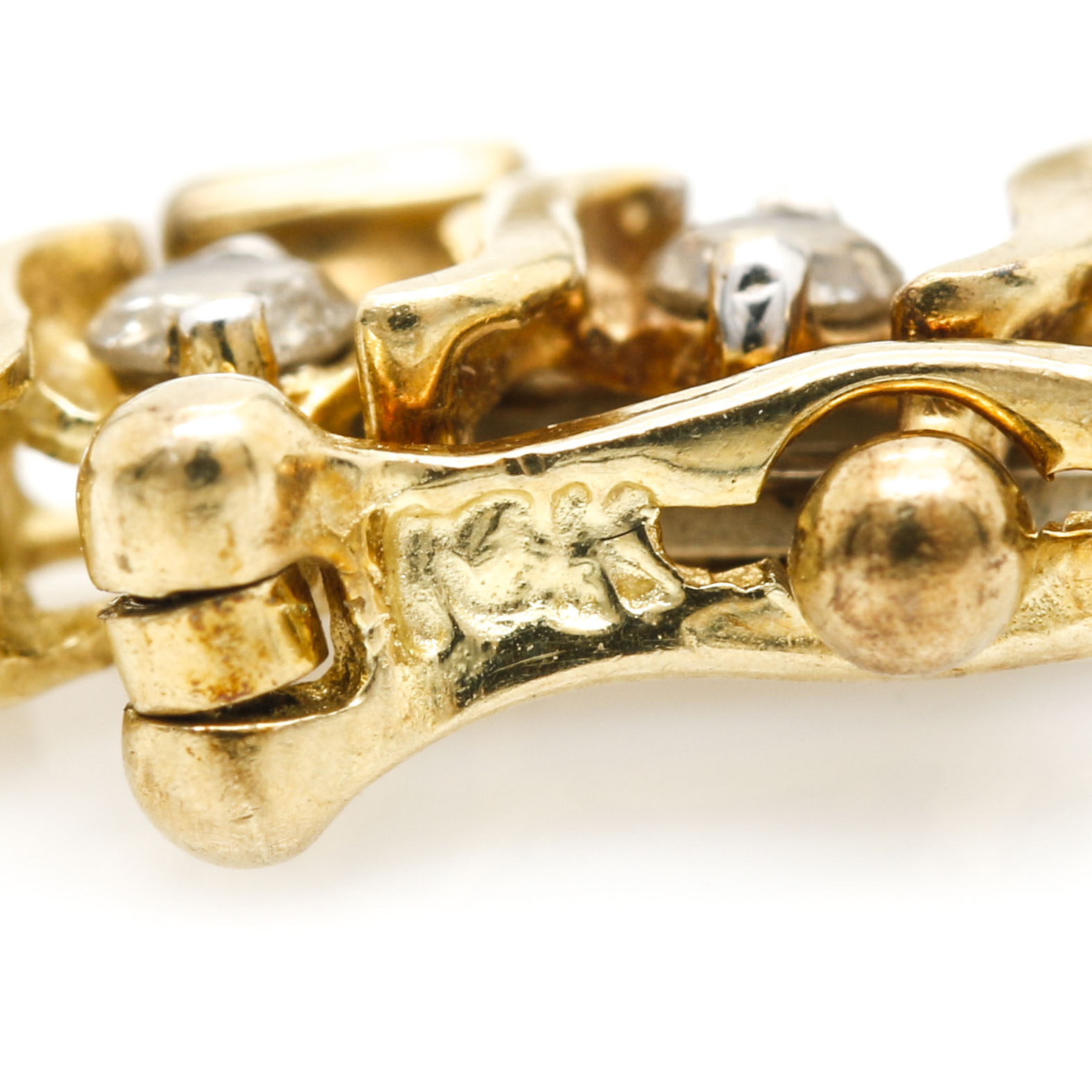 10K Yellow Gold Jewelry With 1.95 CTW Diamonds and Aventurine Quartz