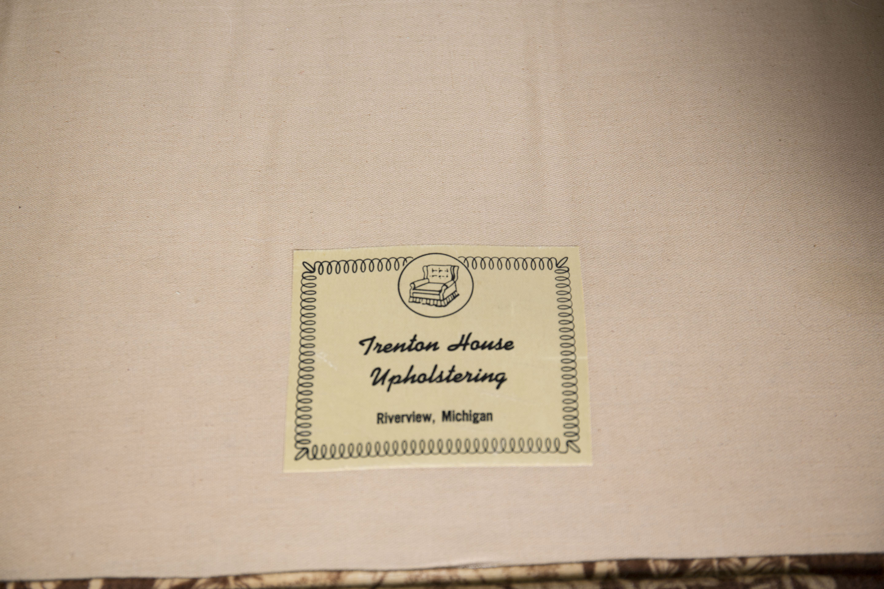 Style of Florence Knoll Mid Century Modern Upholstered Armchair