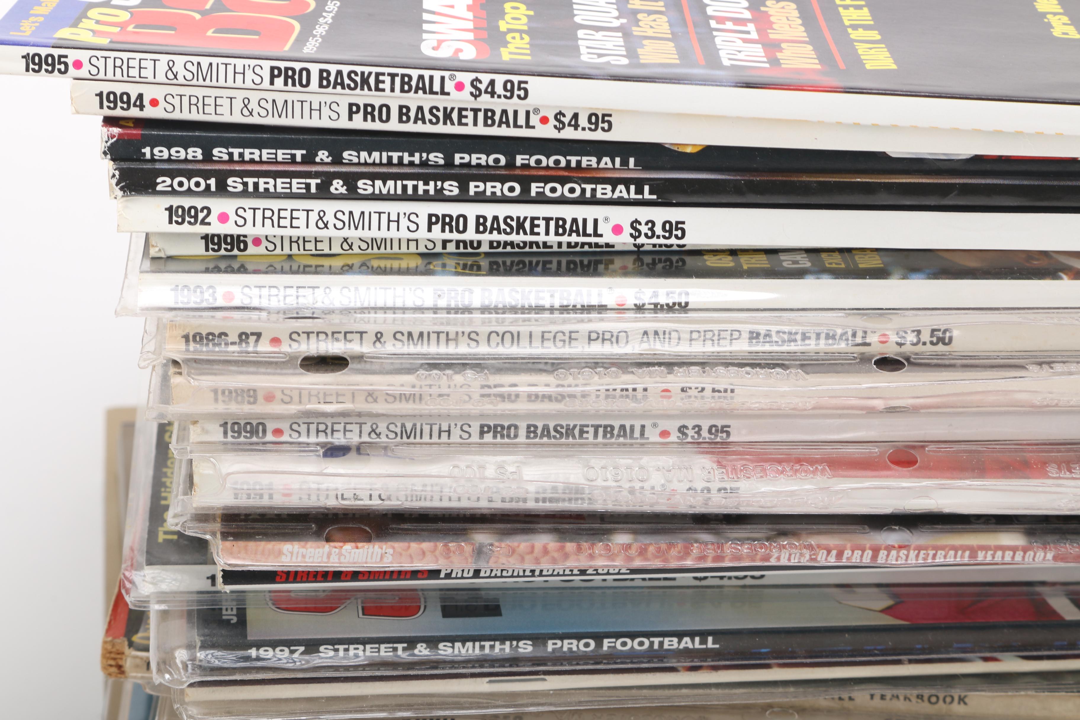 Assortment of Sports Magazines