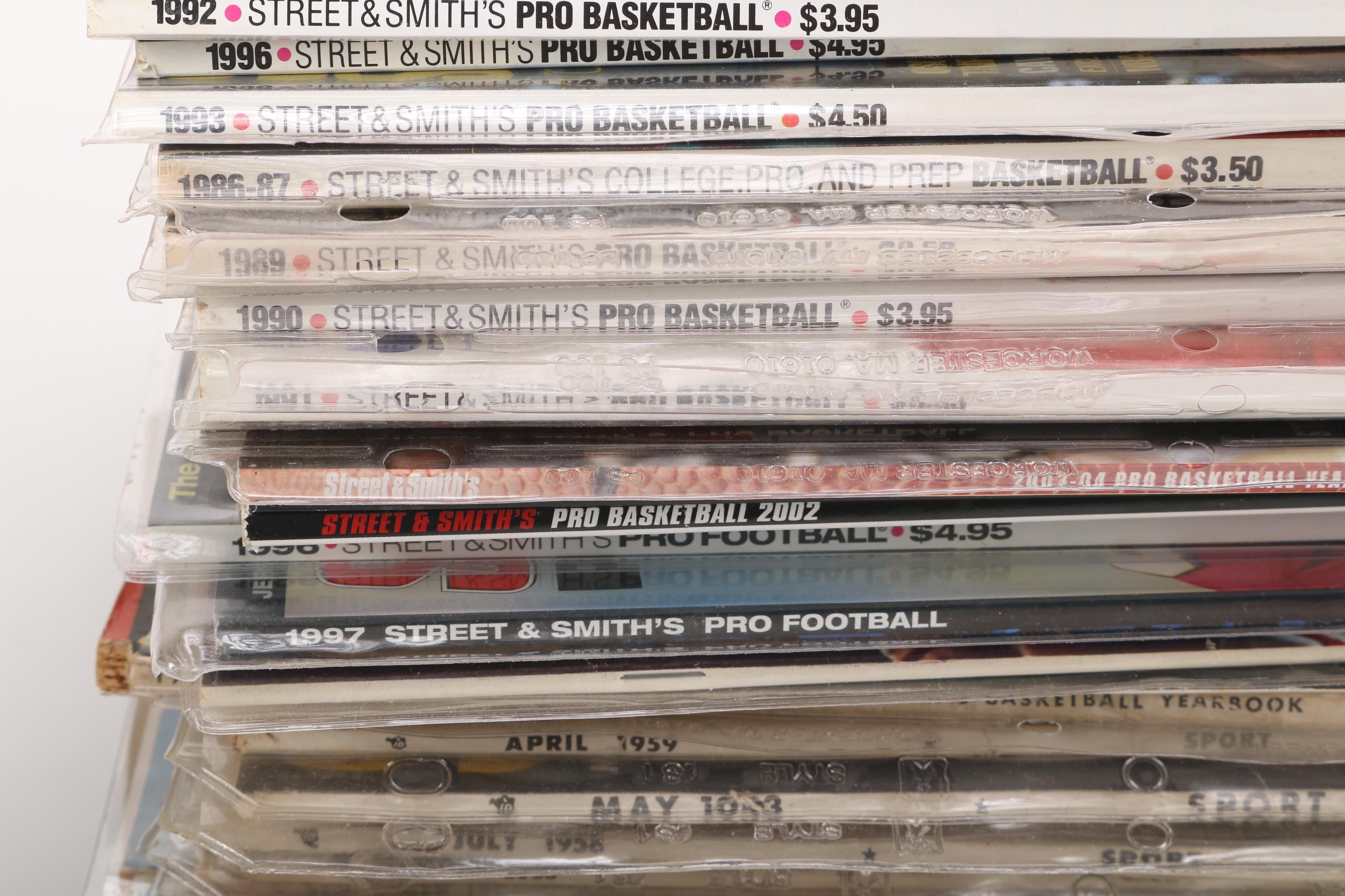 Assortment of Sports Magazines
